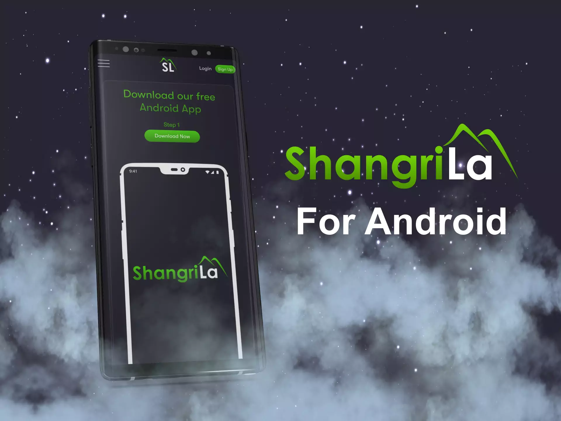 Shangri-La doesn't have an app for Android, but you can bet on the mobile site.