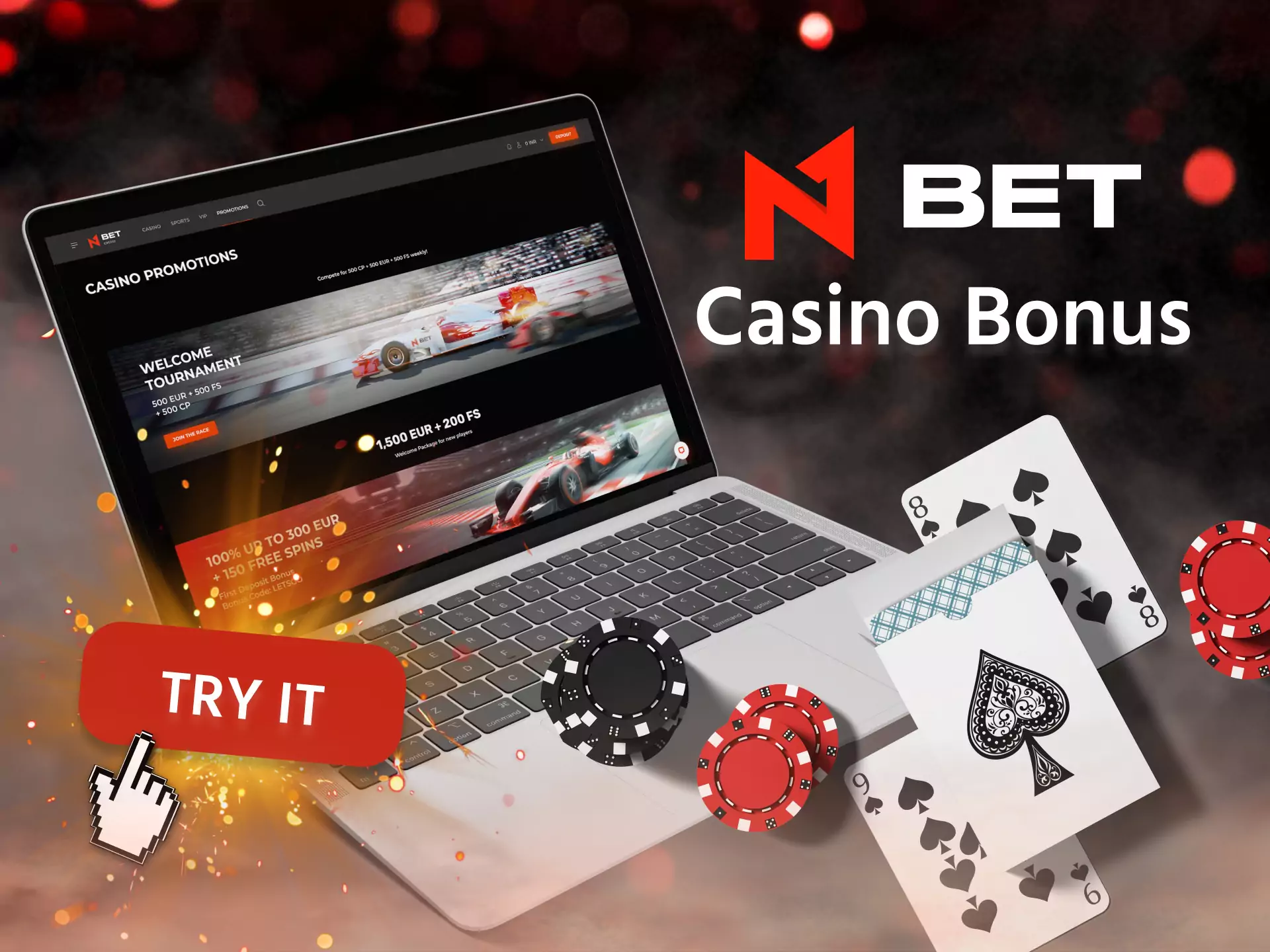Try a special casino bonus from N1Bet.