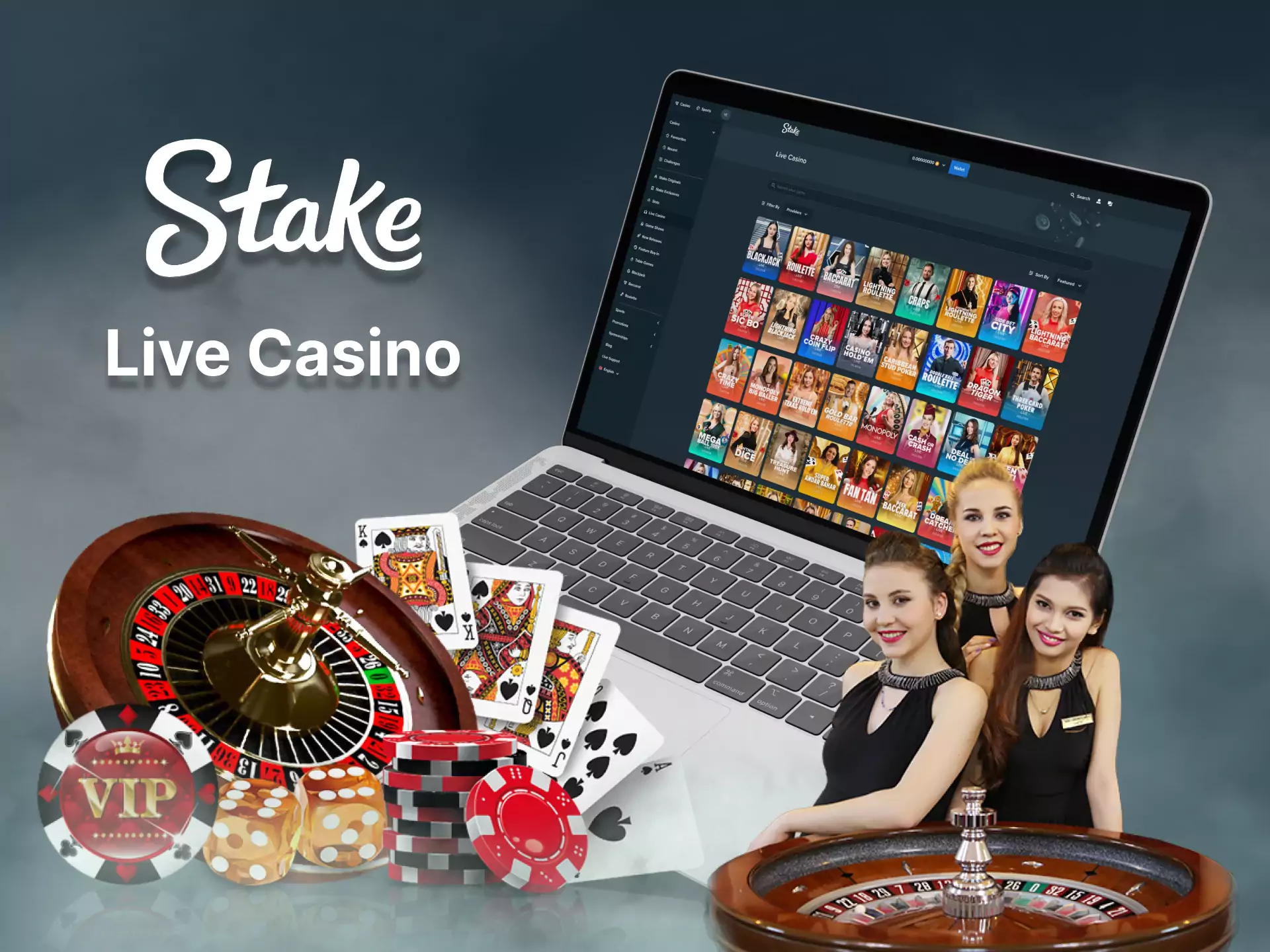 In the Stake Live Casino users from India usually prefer table games and roulette.