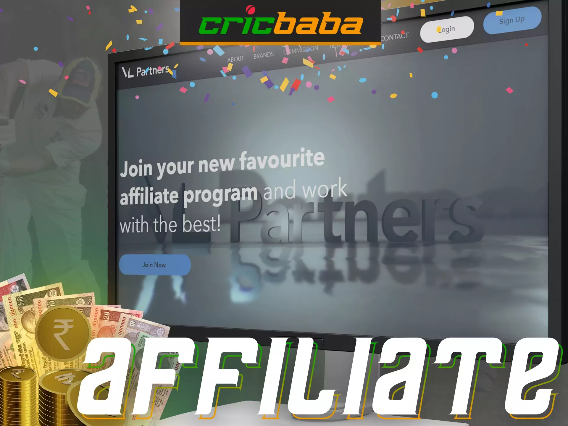 Join the Cricbaba affiliate program, get great benefits.