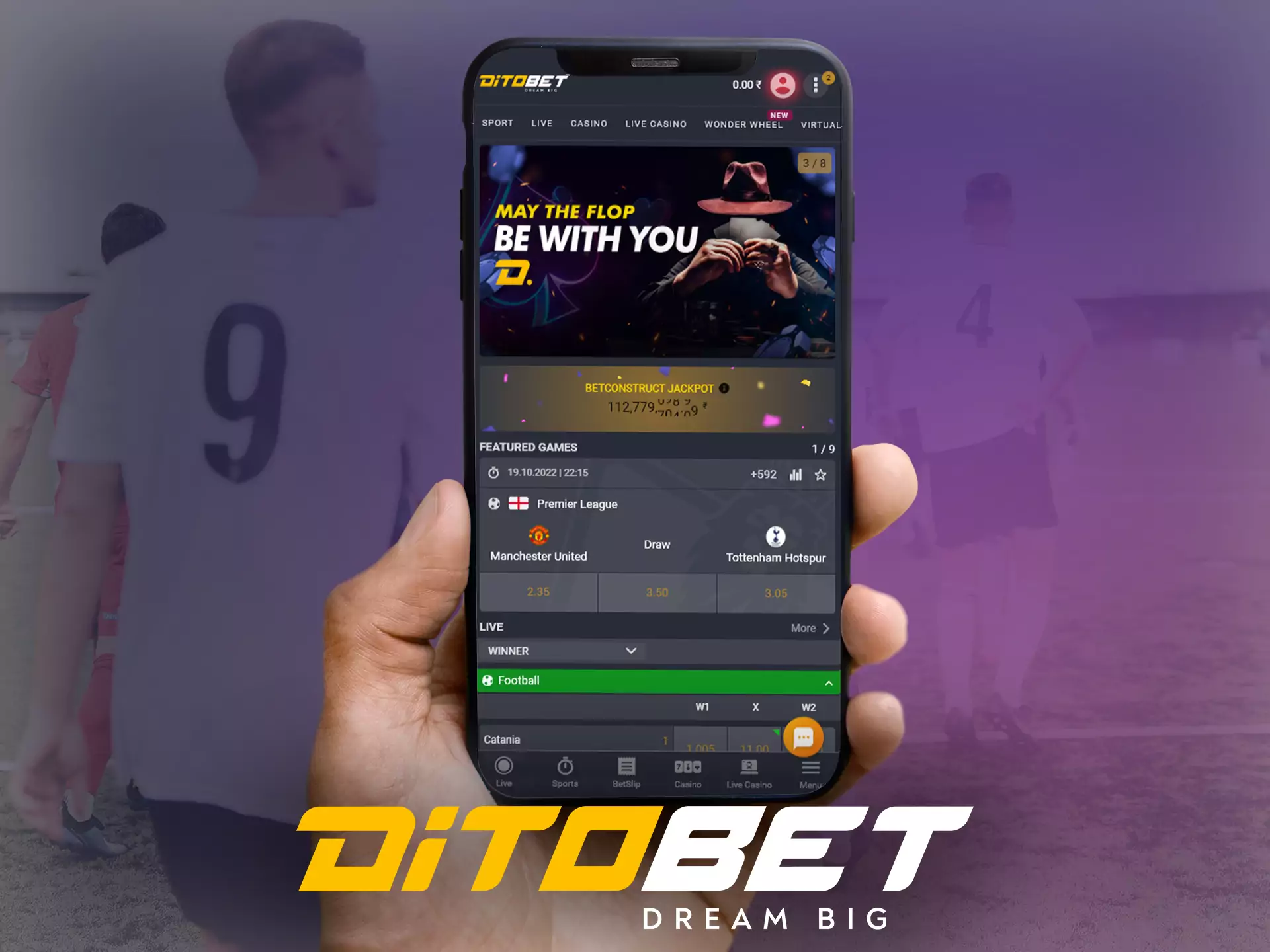 The official website of Ditobet offers many advantages.