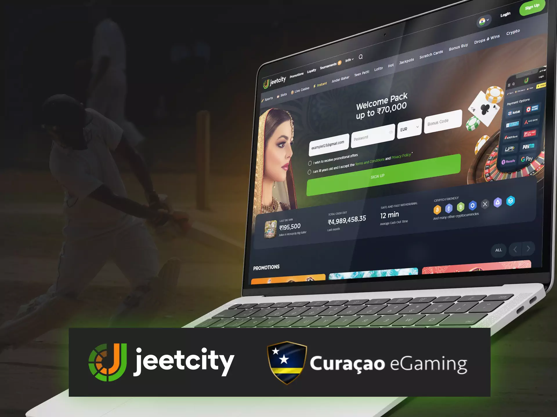 JeetCity is absolutely legal, licensed and safe for players.
