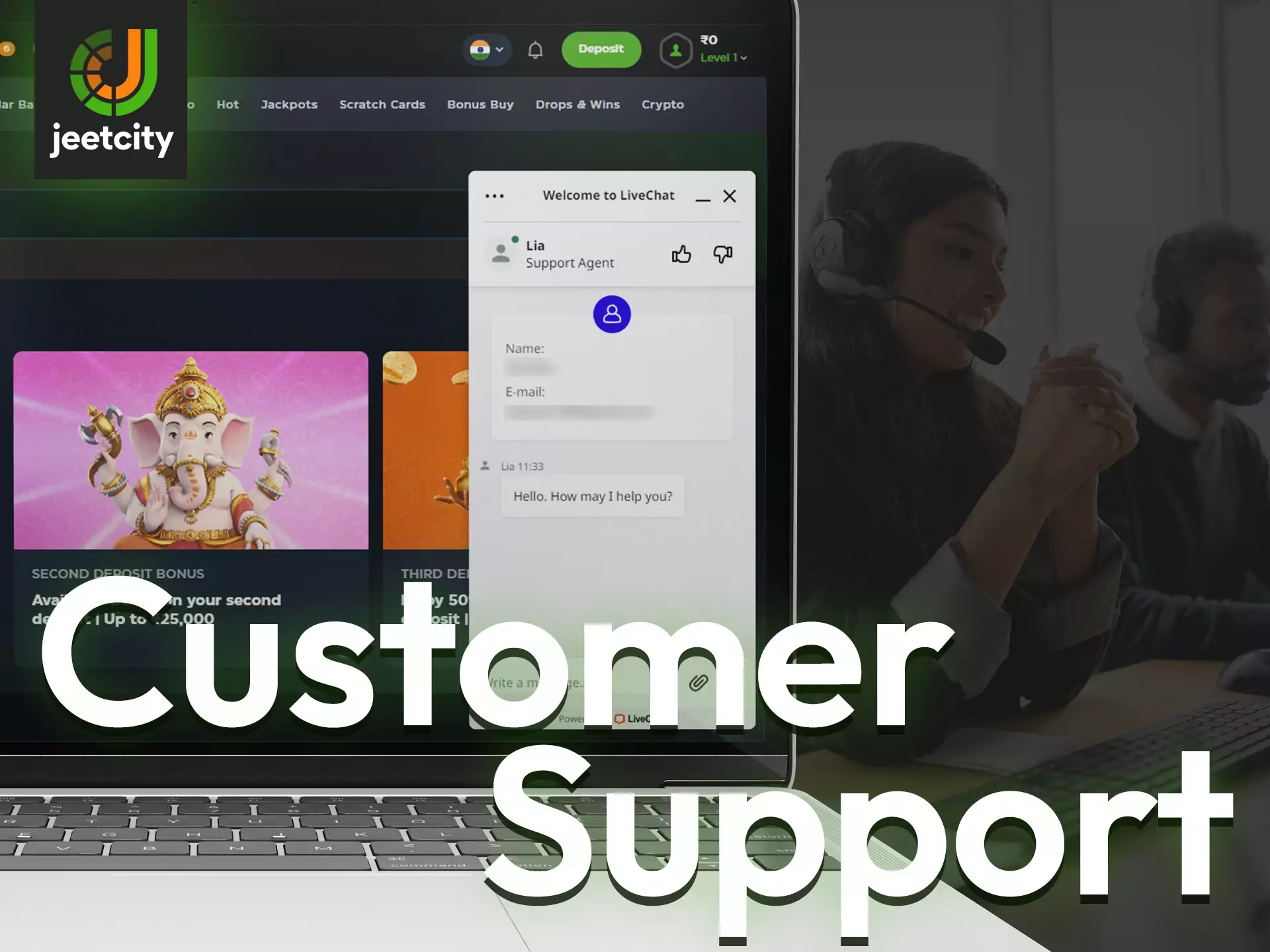 JeetCity support is always ready to help users.