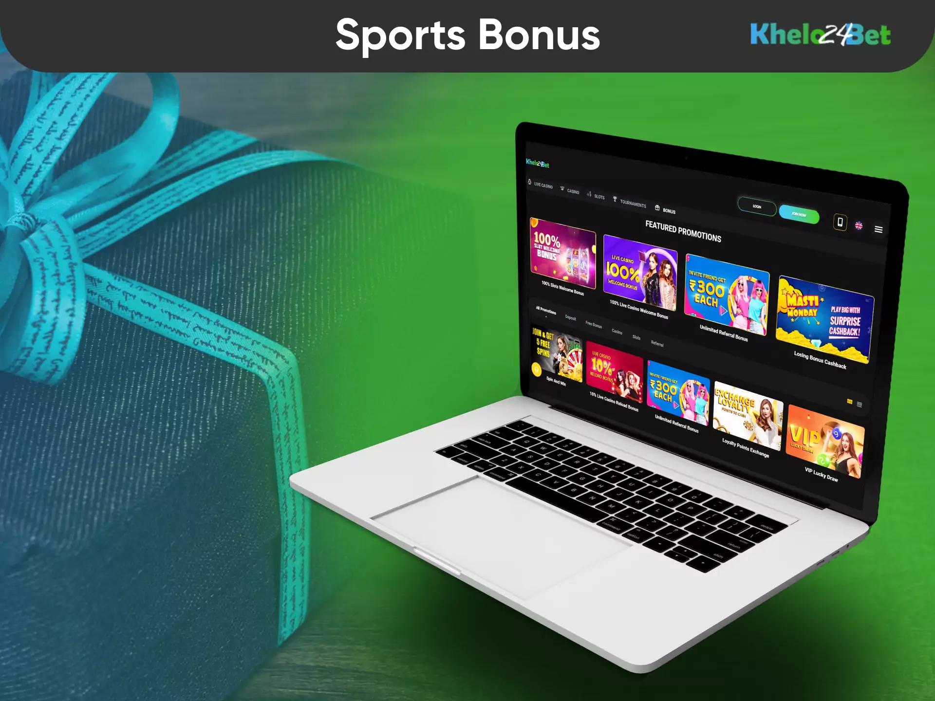 For sports fans, there is a welcome offer from Khelo24bet.