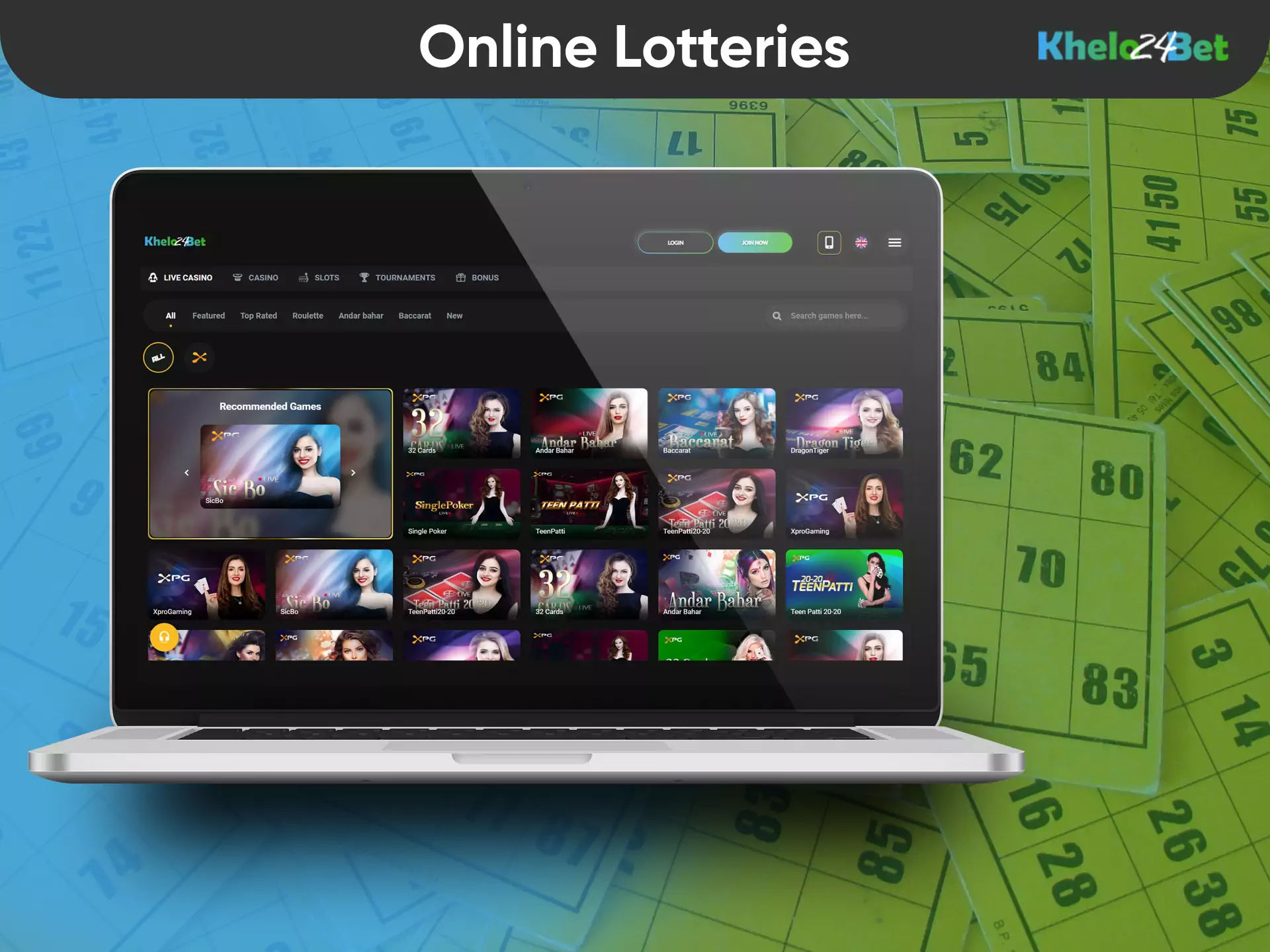 You can buy lotteries on Khelo24bet and check results on the site.