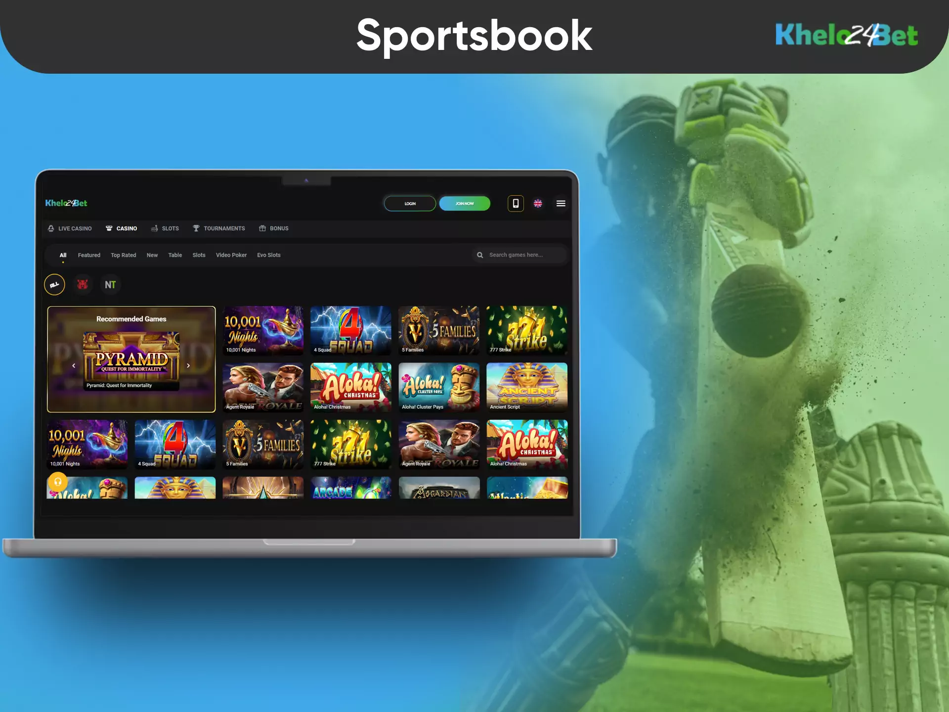 On Khelo24bet, you can place bets on any sports event you find in the list.