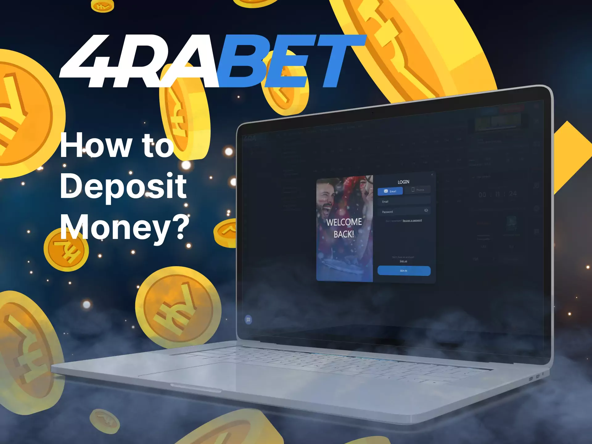 Find out how to top up your 4rabet deposit, this simple instruction will help you.