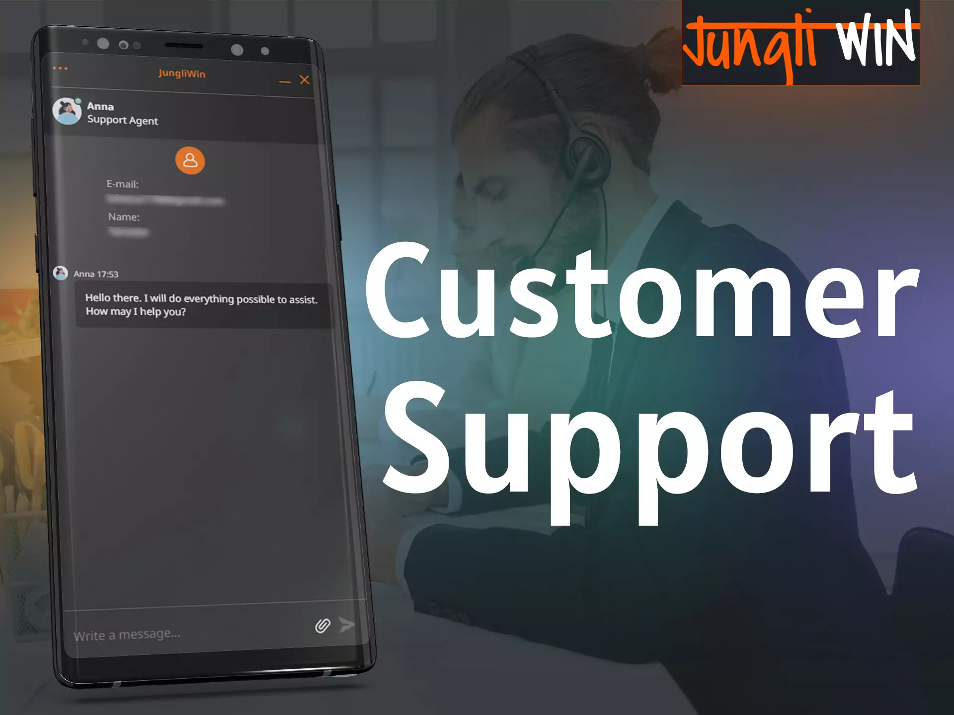 Jungliwin is ready to provide support and assistance to its users around the clock.