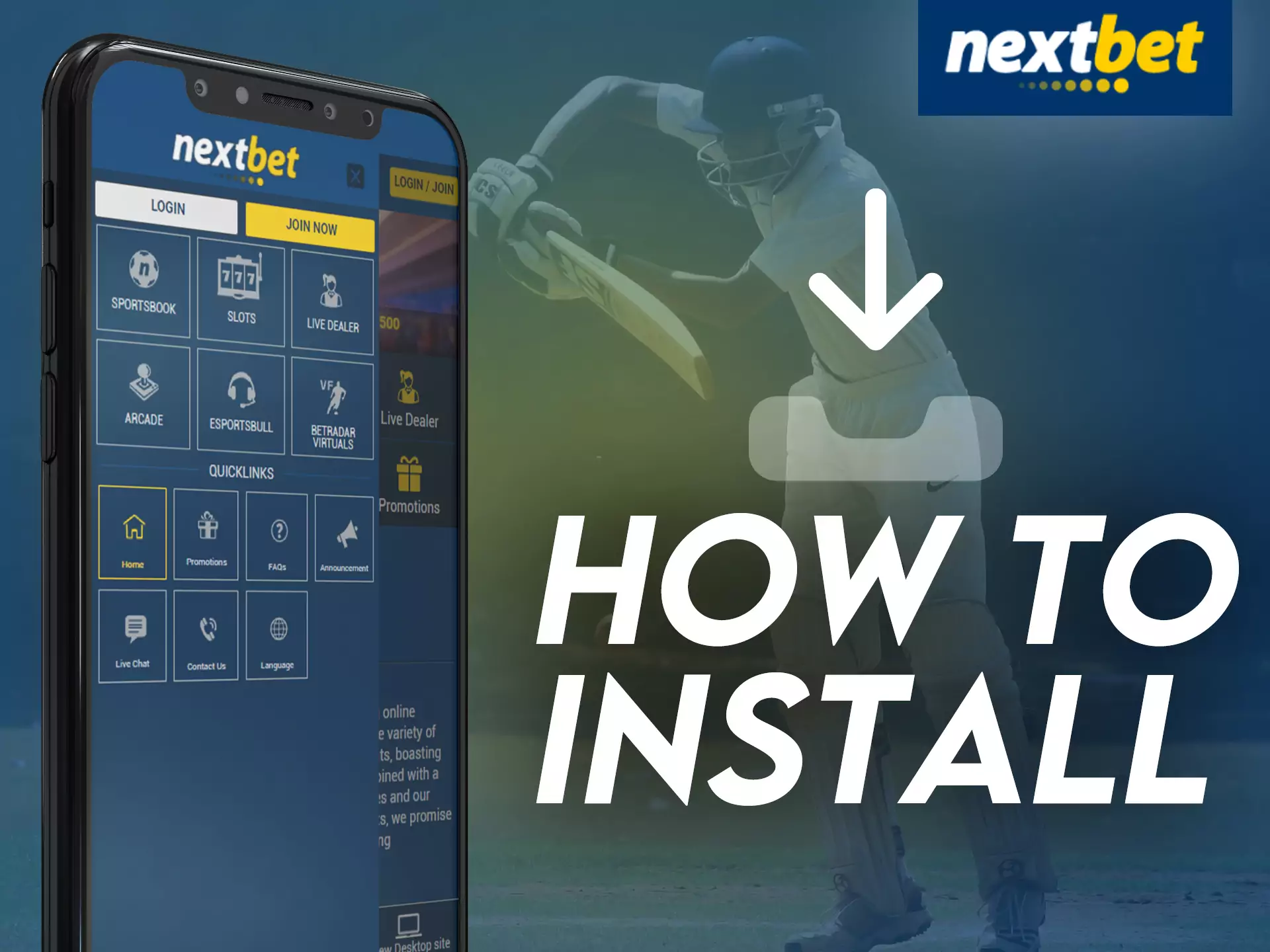 With this instruction, learn how to quickly and easily install the Nextbet application.
