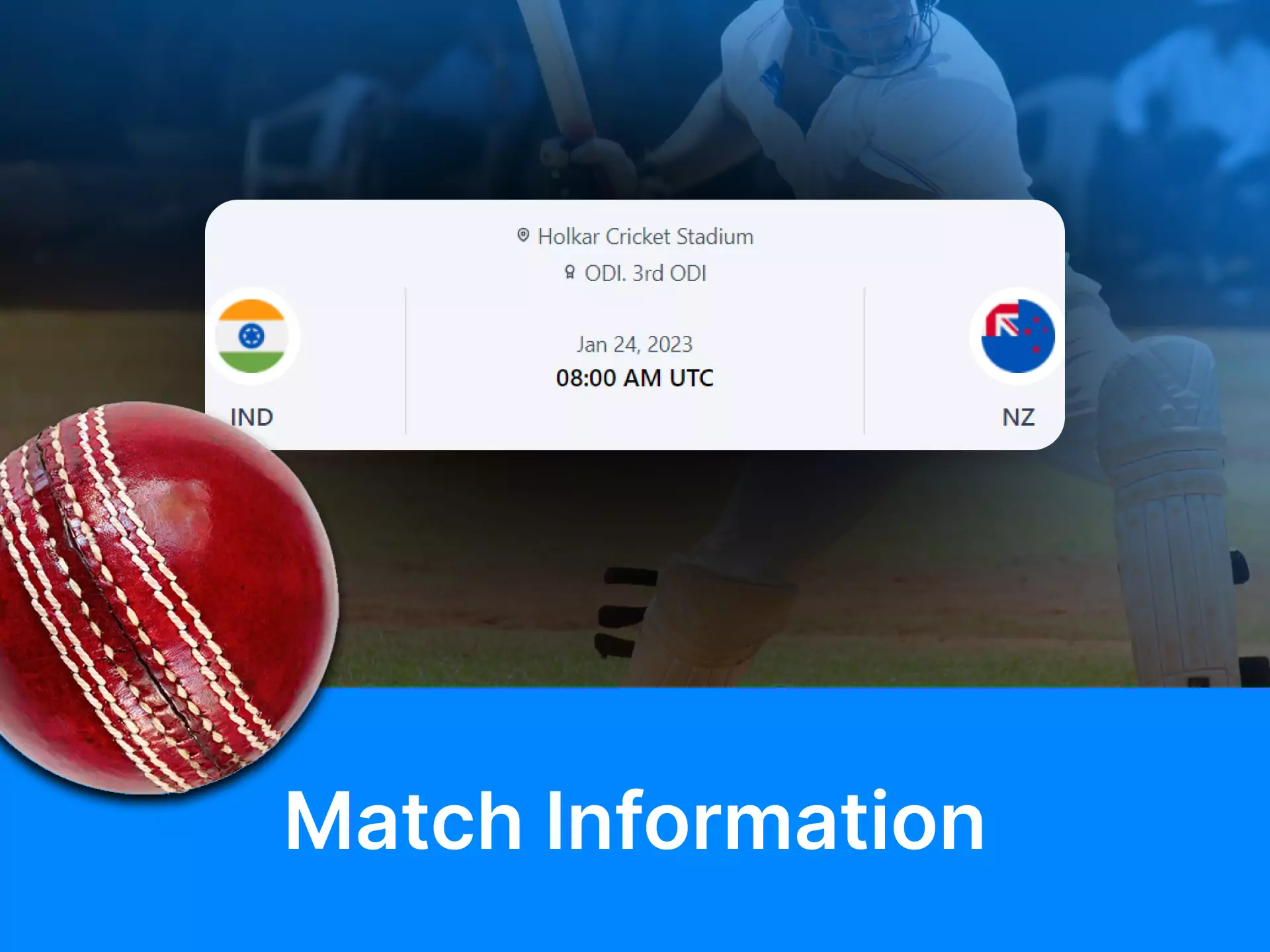 Any information about the upcoming match can affect the prediction.