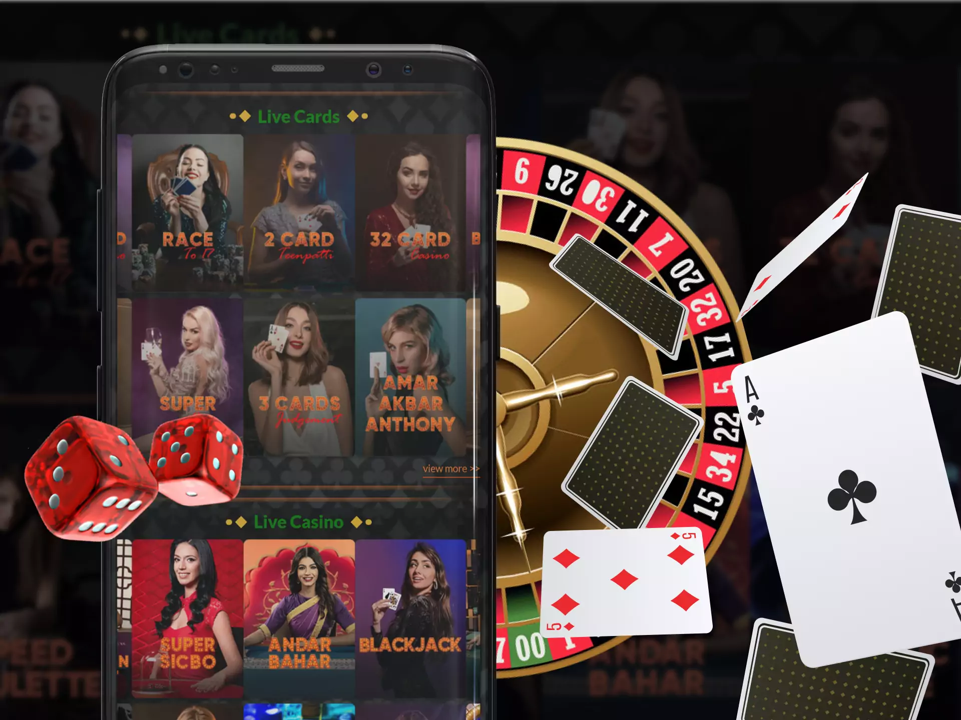 In the Fairplay app, go to the Сasino section and start playing your favorite games.