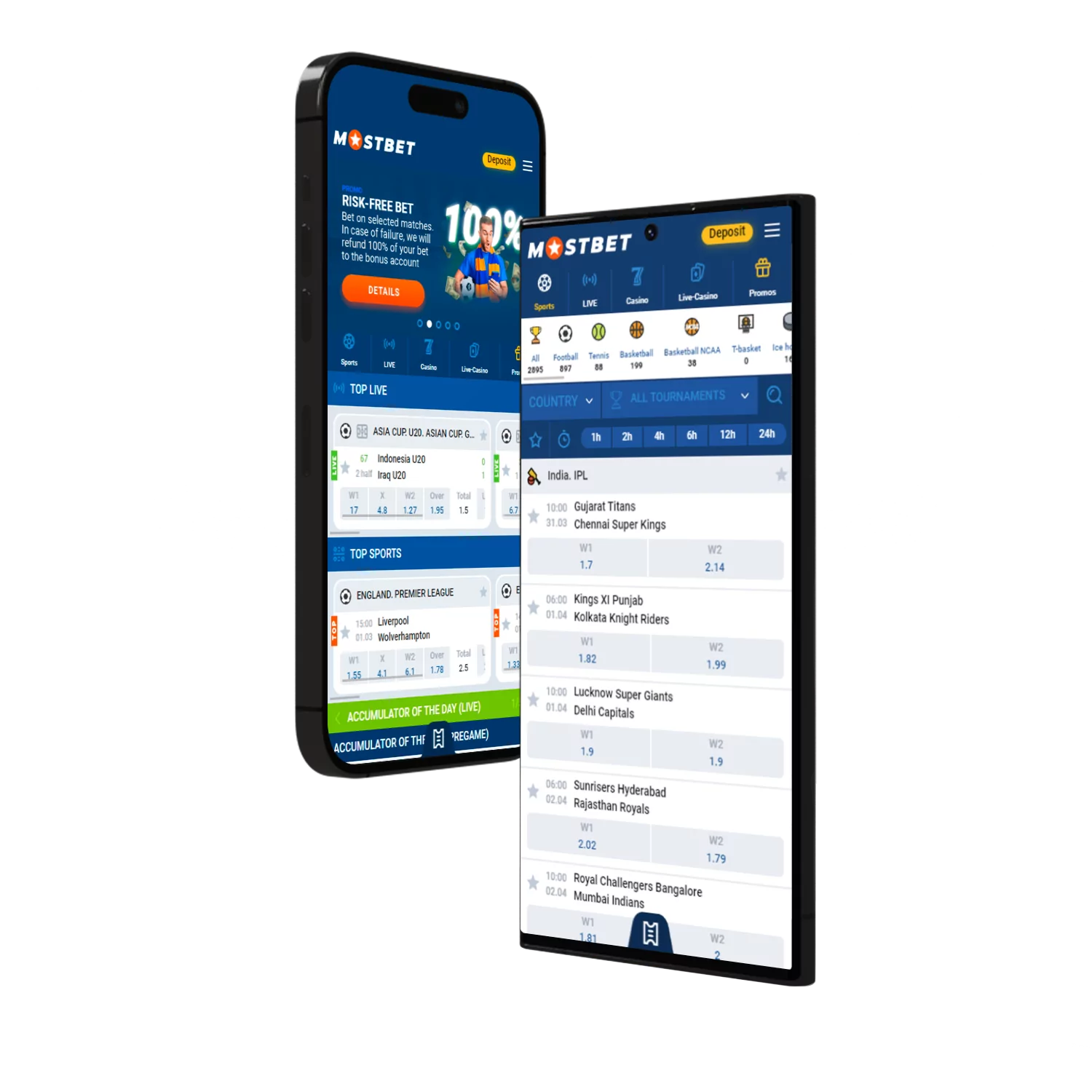 You can use the Mostbet app legally on your Android or iOS device.