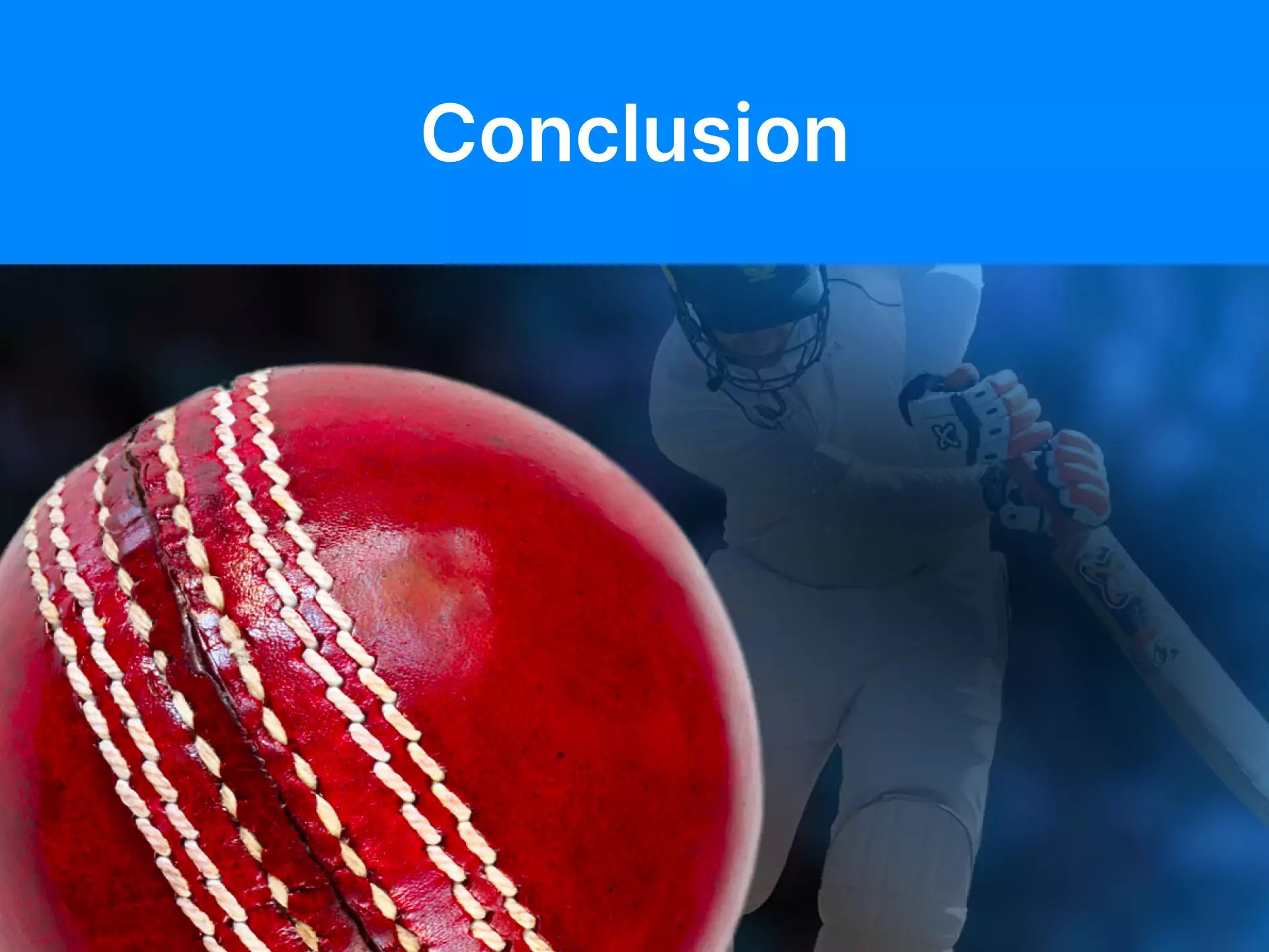 If you want to start betting on cricket, use one of the apps we recommended.