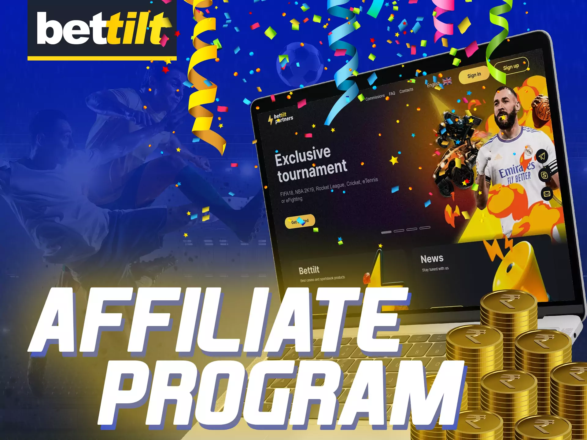 Join Bettilt's affiliate program and get even more benefits.