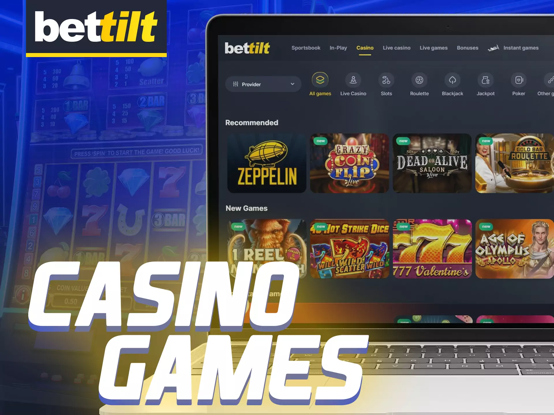 At Bettilt in the casino, find your favorite game out of the many.