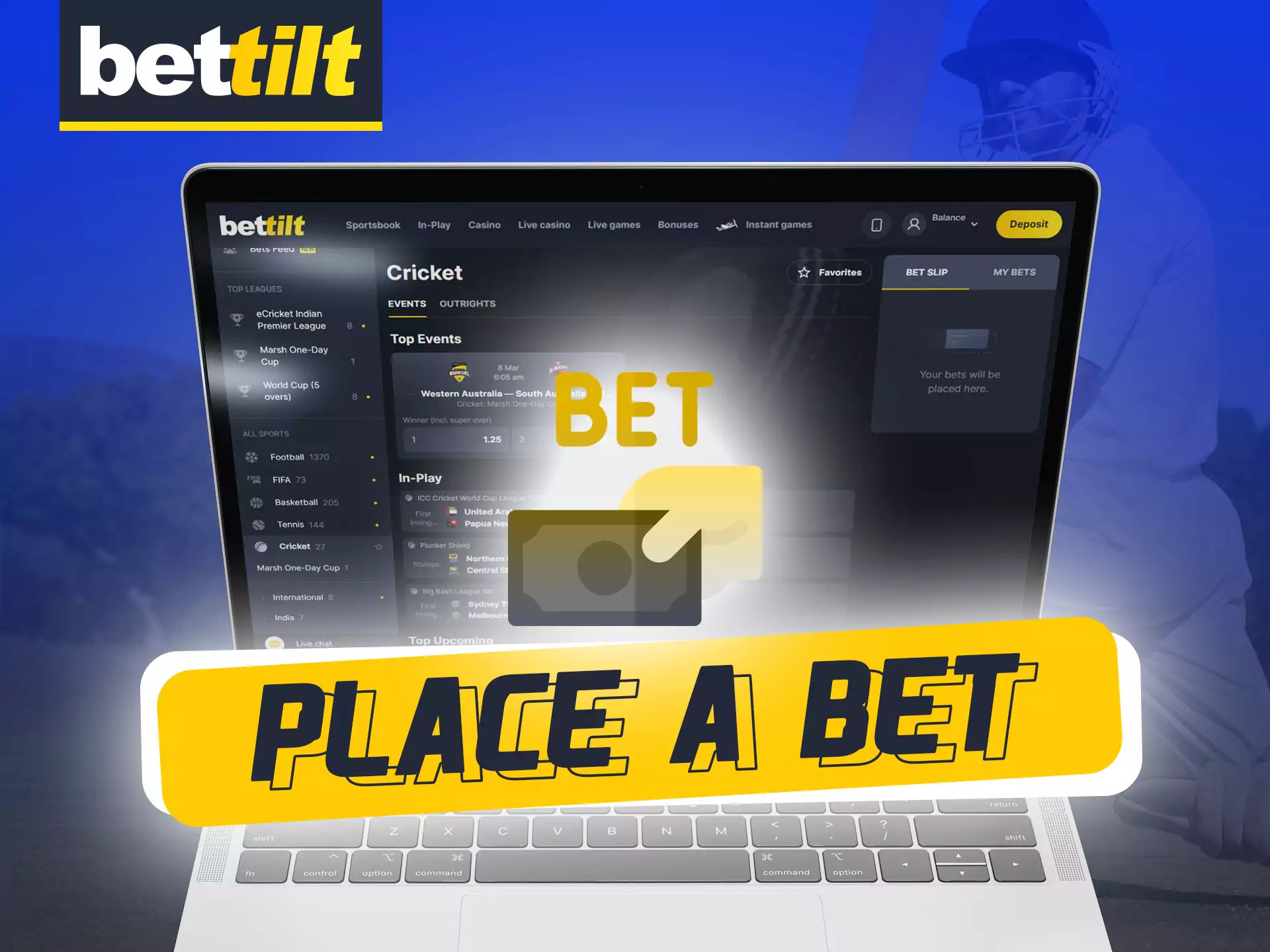 With these instructions, find out how easy it is for you to bet on Bettilt.