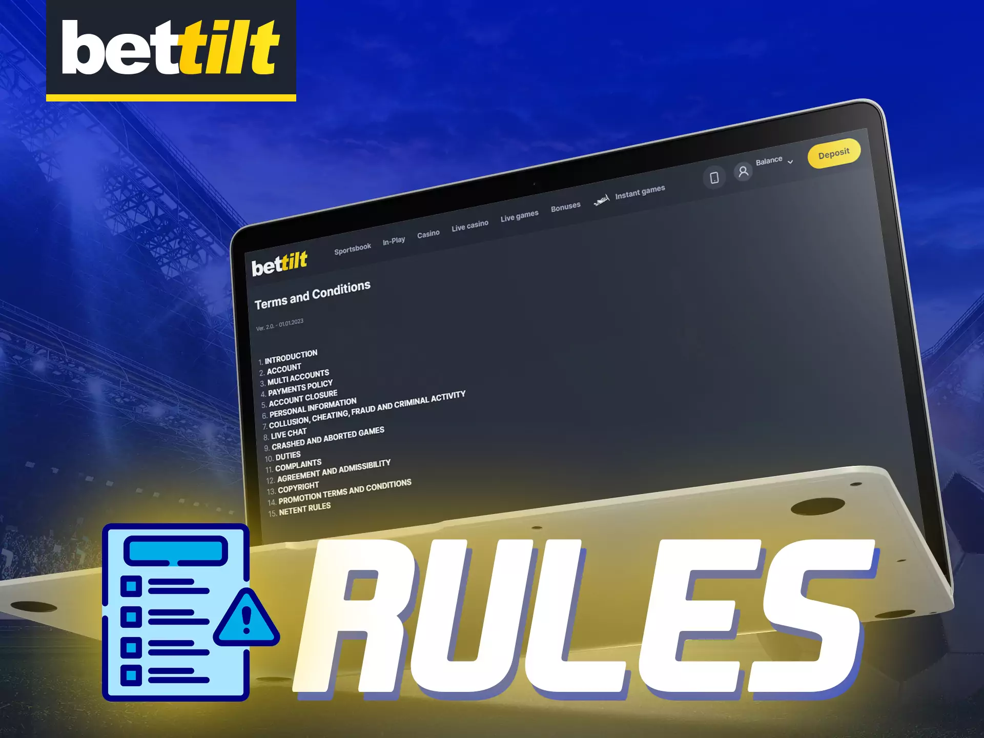 Get to know the simple rules of Bettilt.