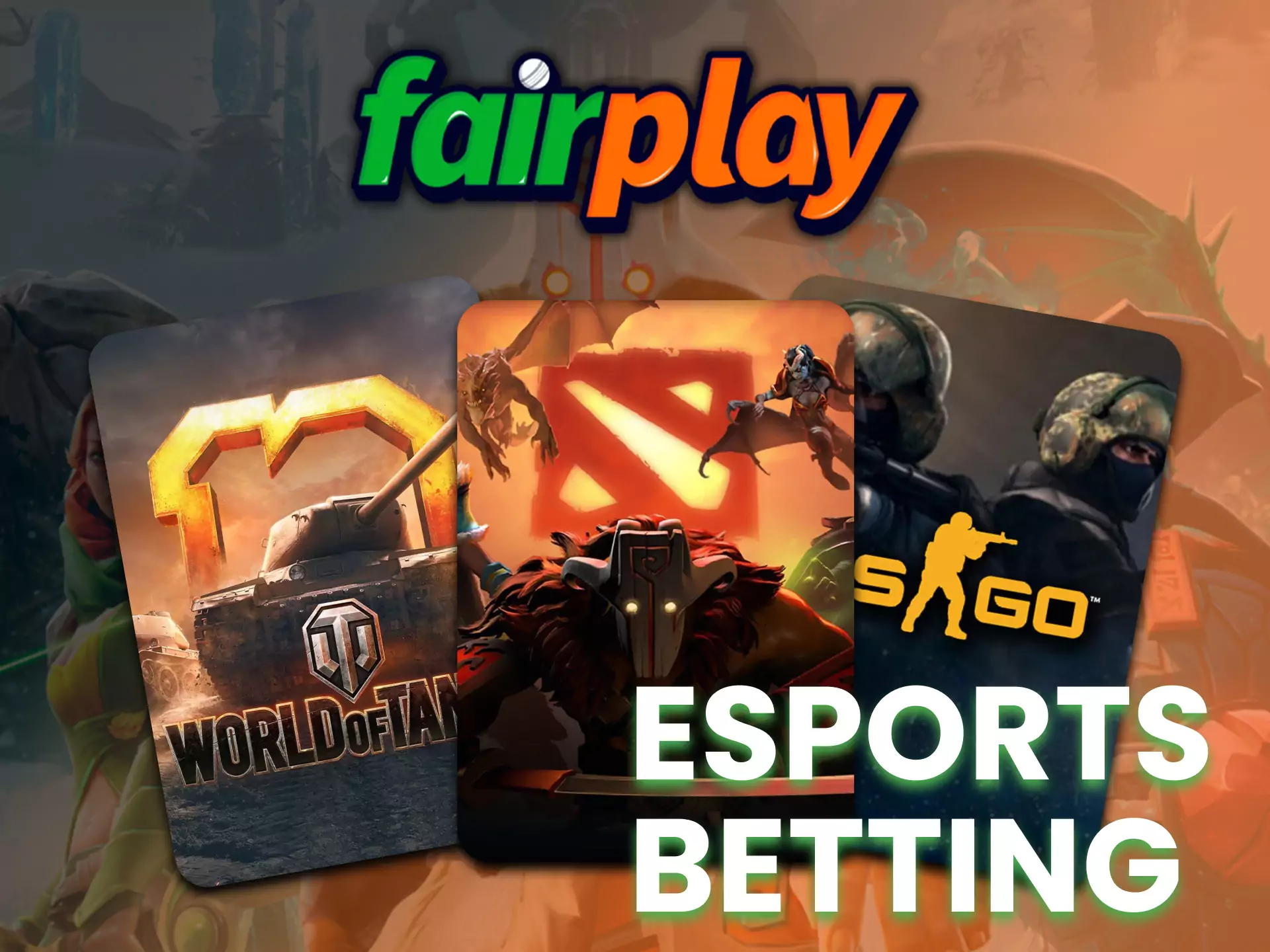 If you're an esports fan, bet on your favorite team on Fairplay.