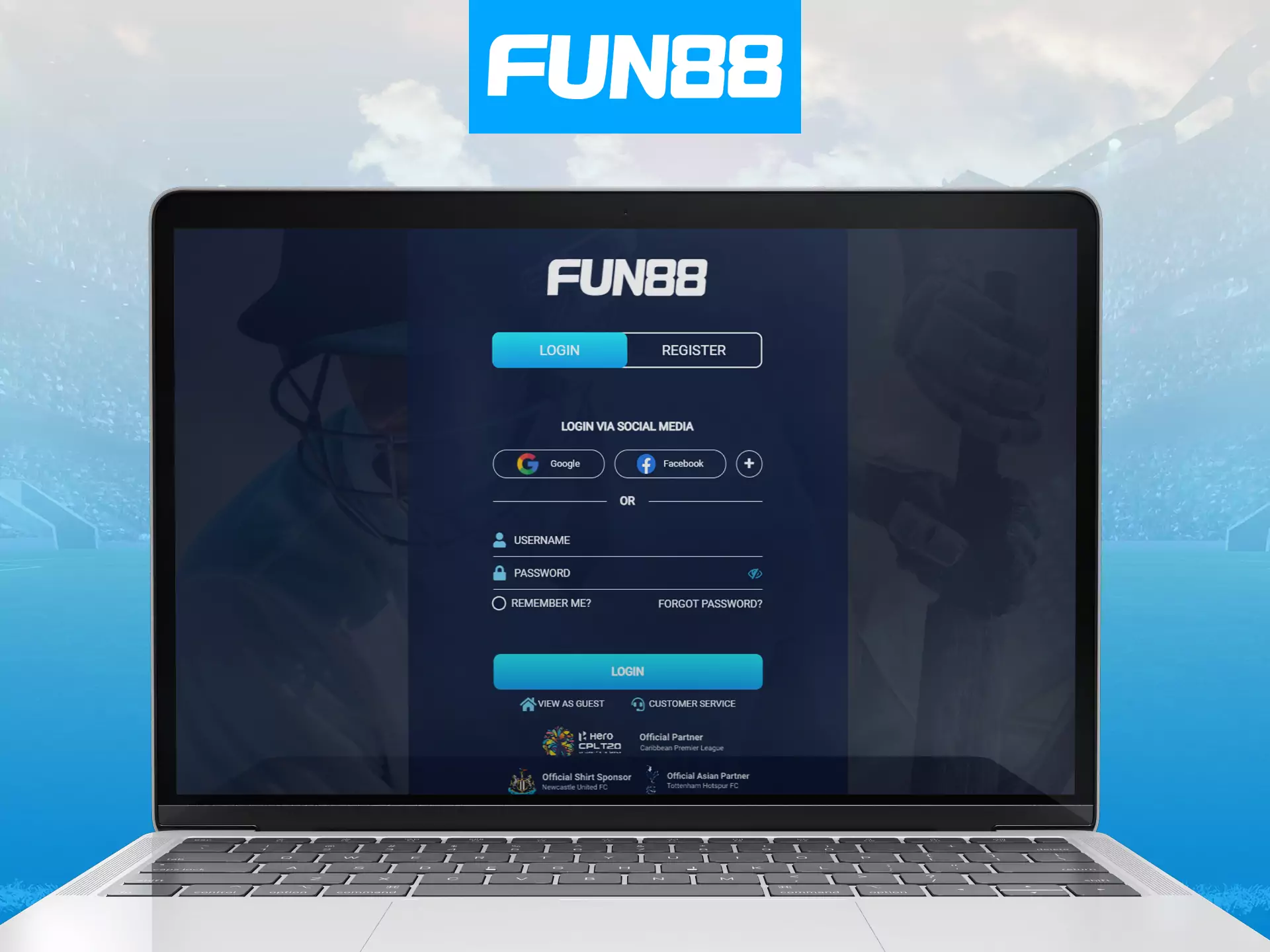 At Fun88, login to your account to take full advantage.