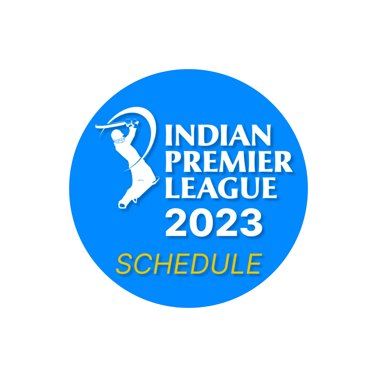 Find out the schedule of IPL cricket matches.