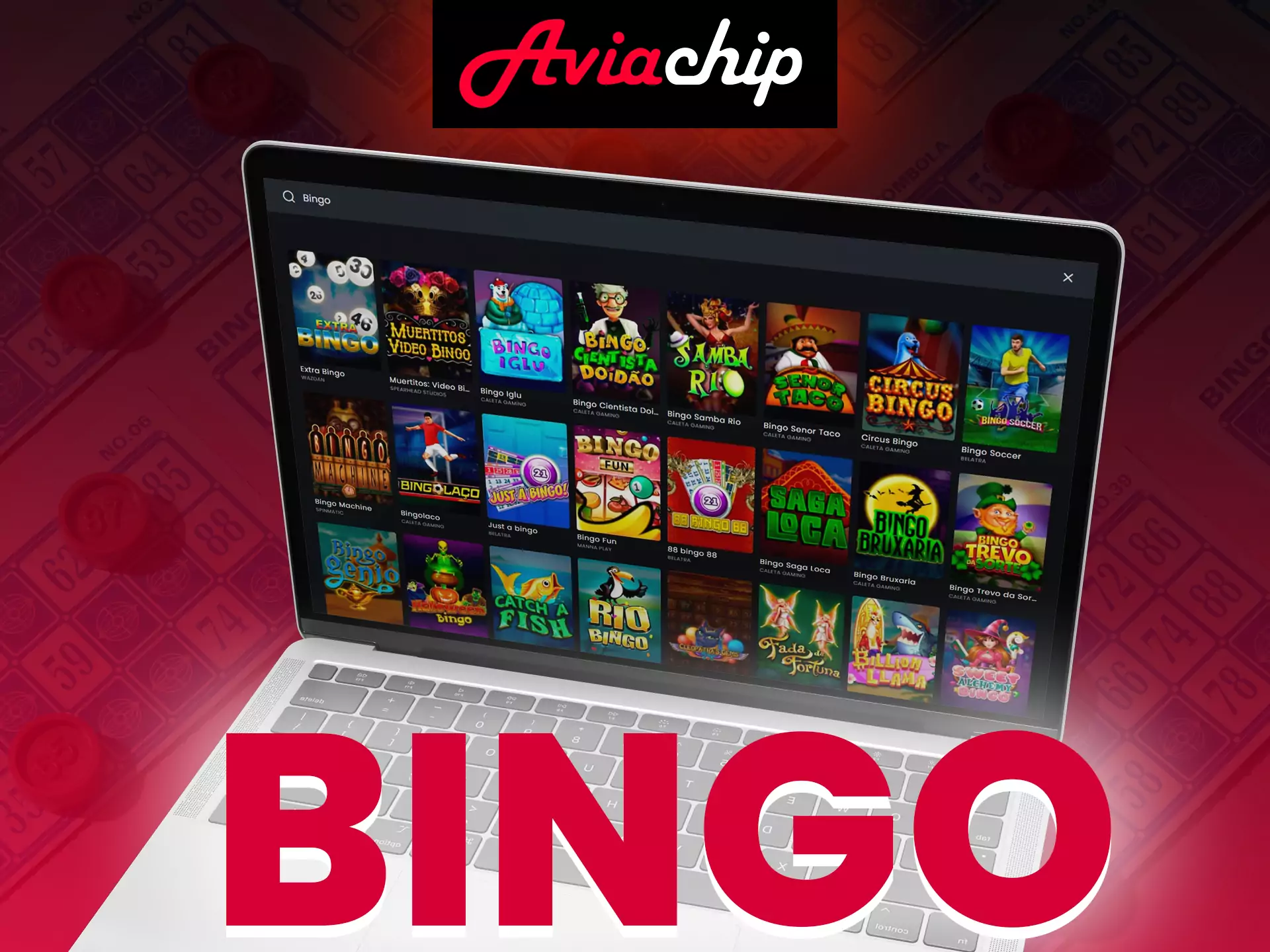 Play bingo on Aviachip.
