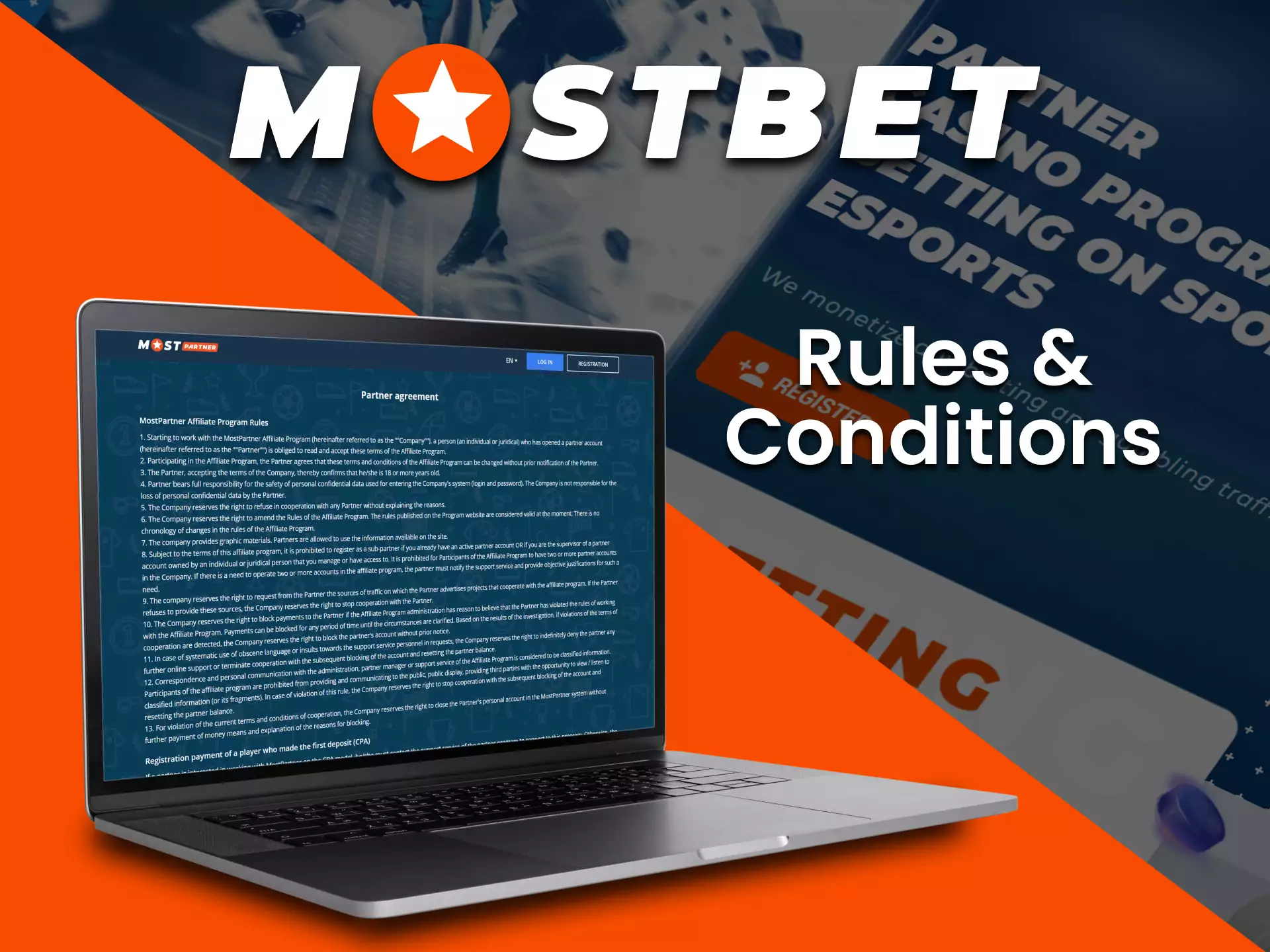 You can learn the rules of the program on the Mostbet Affiliate website.