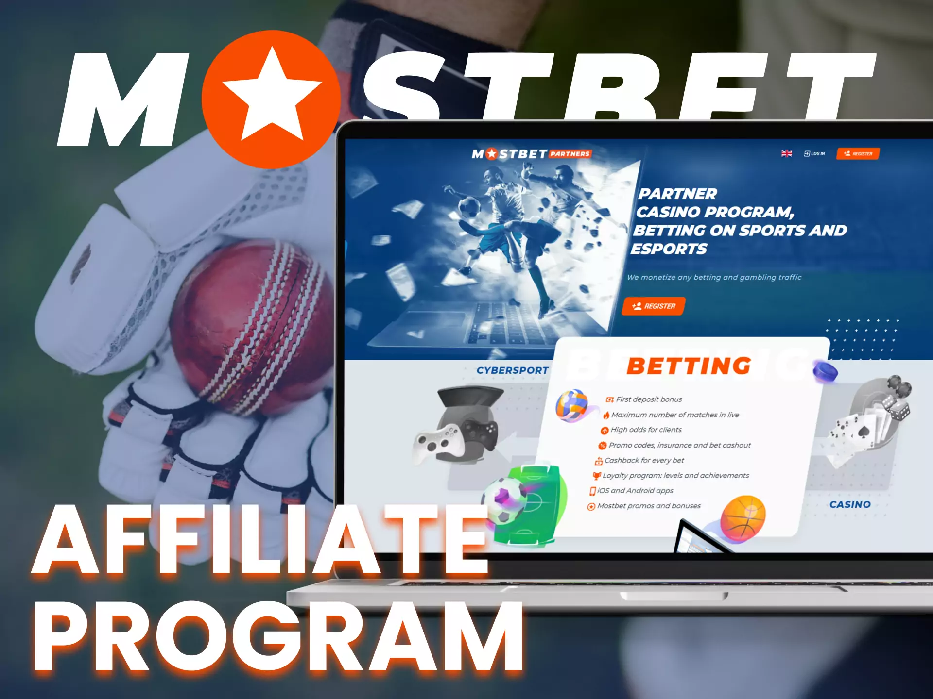Join the Mostbet affiliate program and get bonuses for inviting new users.