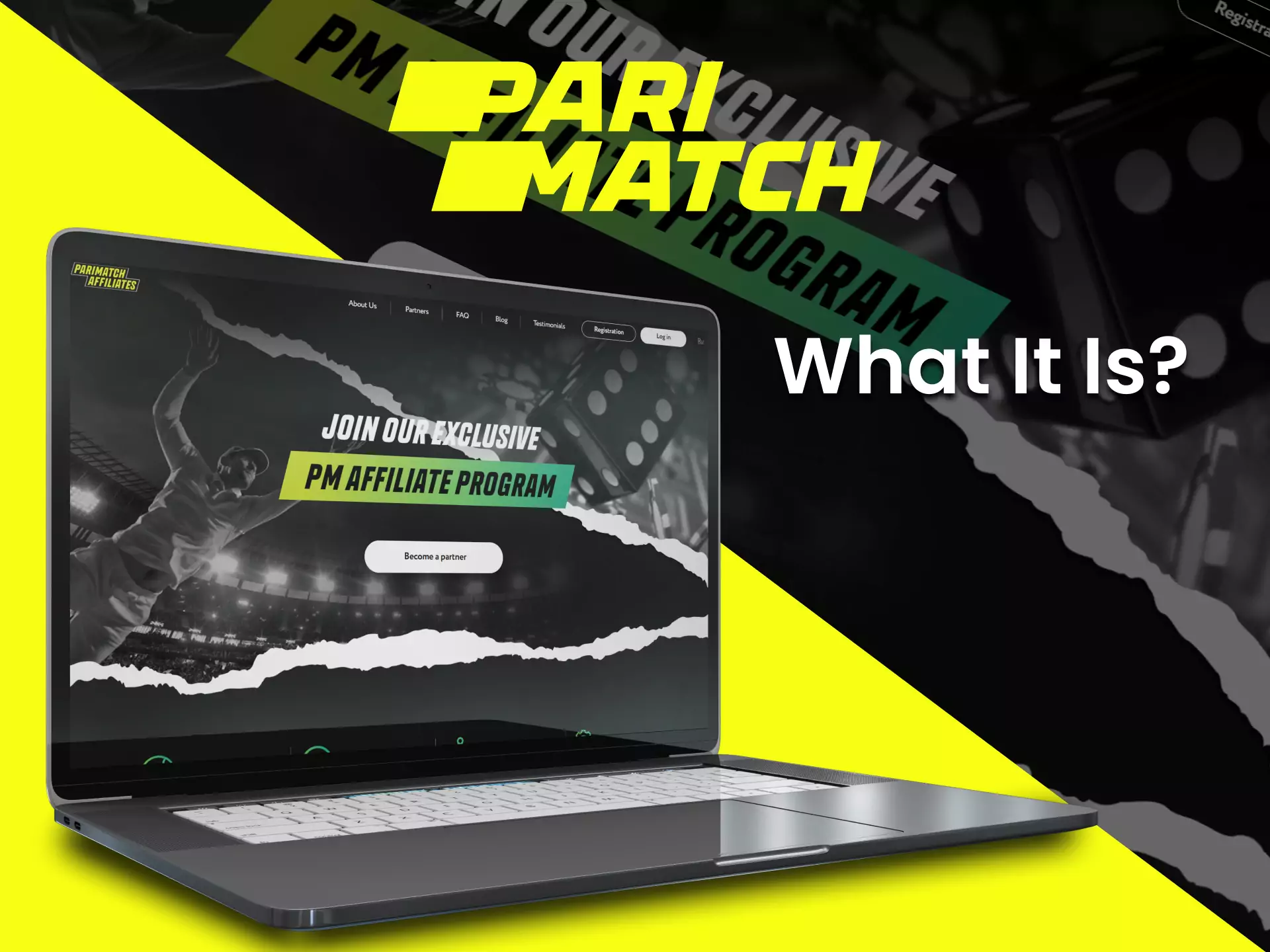 The affiliate program by Parimatch allows for earning more money from inviting friends to the betting platform.