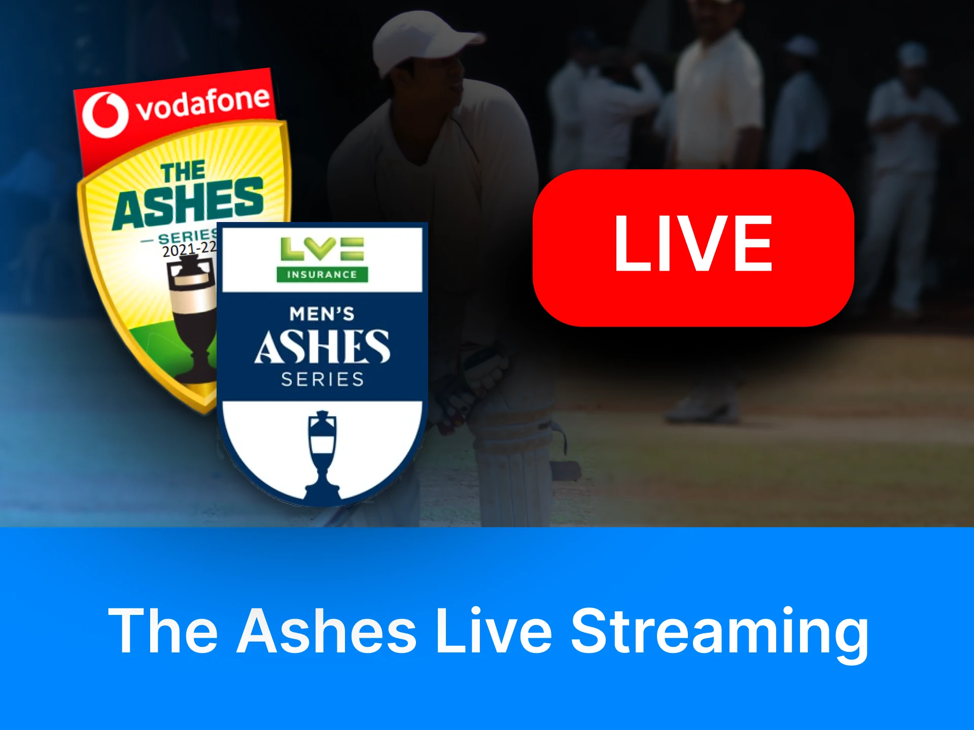 Bettors can follow The Ashes online.
