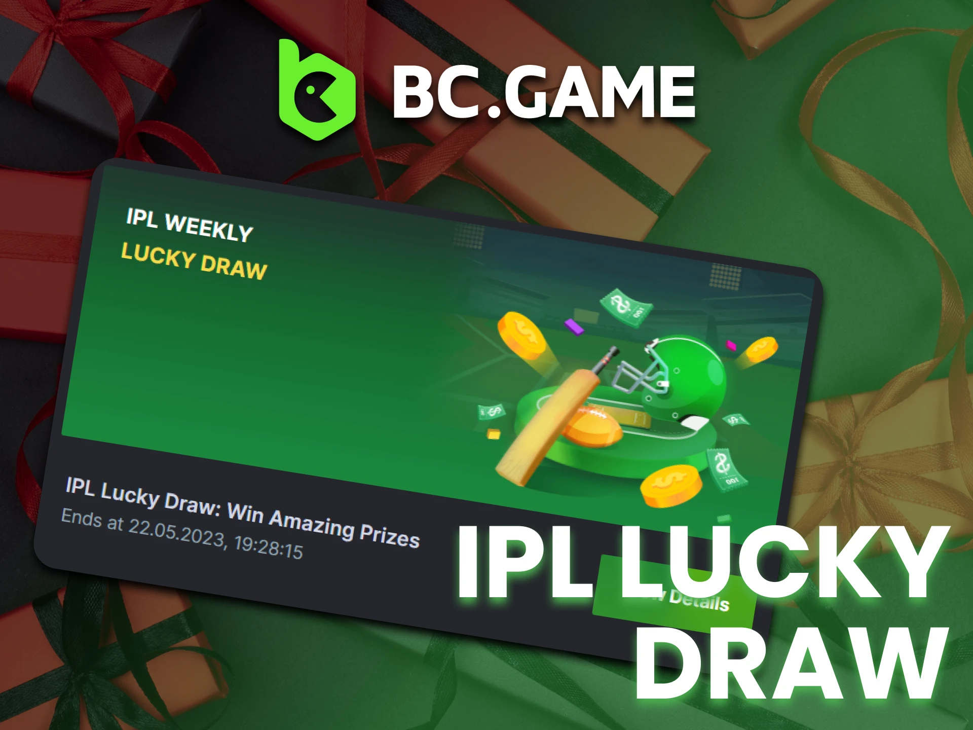 Make lucky bet in BC Game app on IPL matches and win more money.