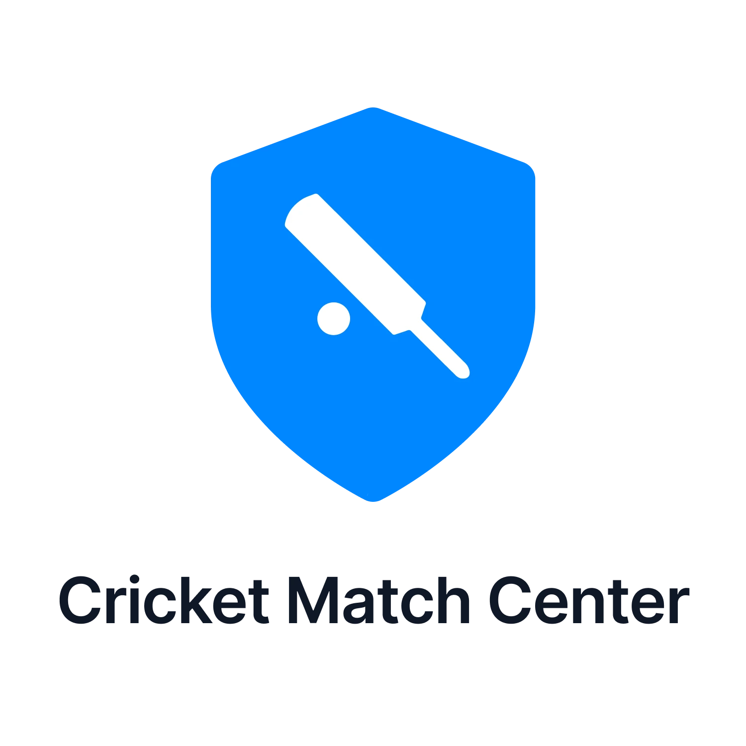 Cricket Match Center.