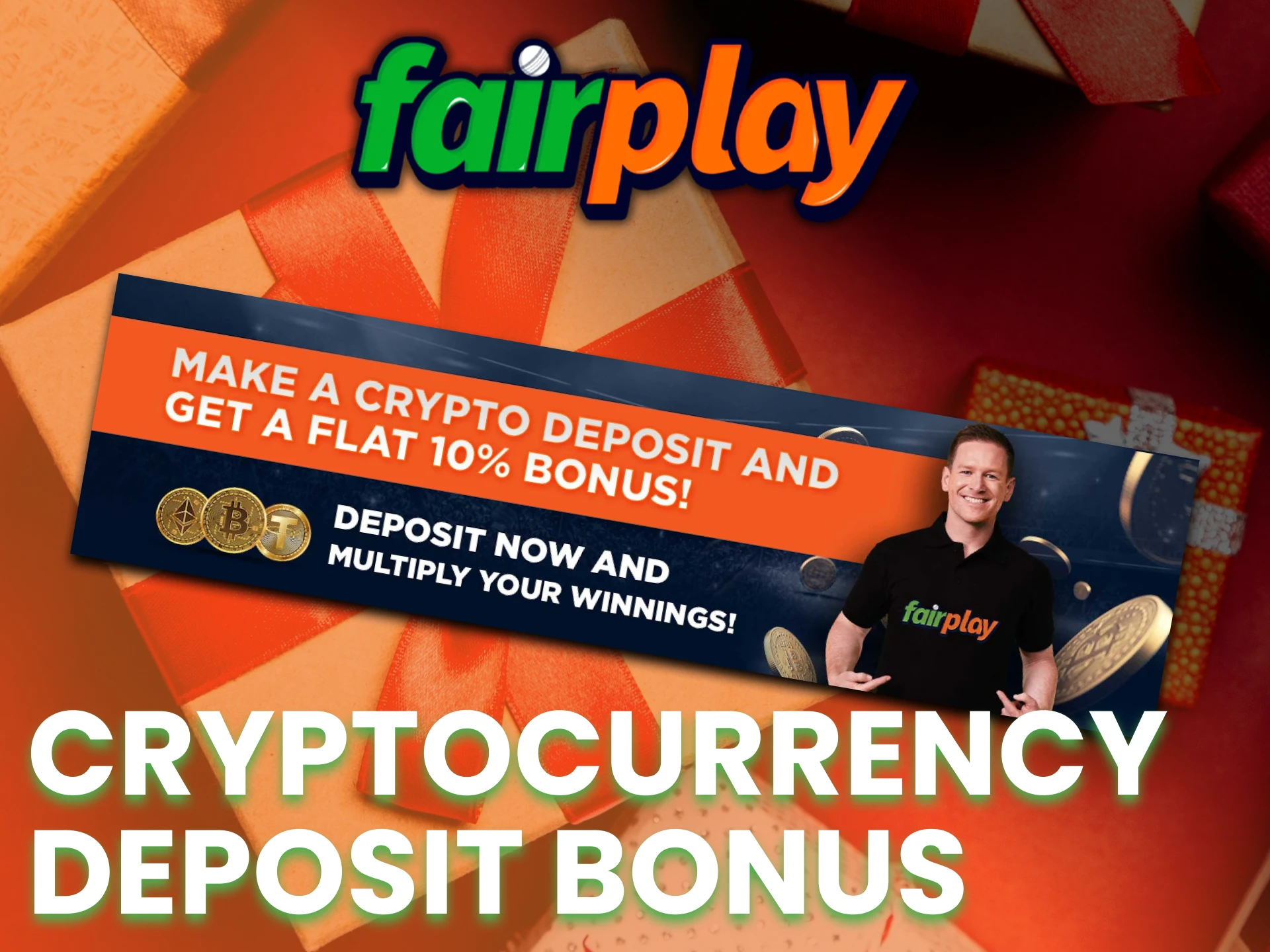 Use cryptocurrency for making bets at Fairplay.