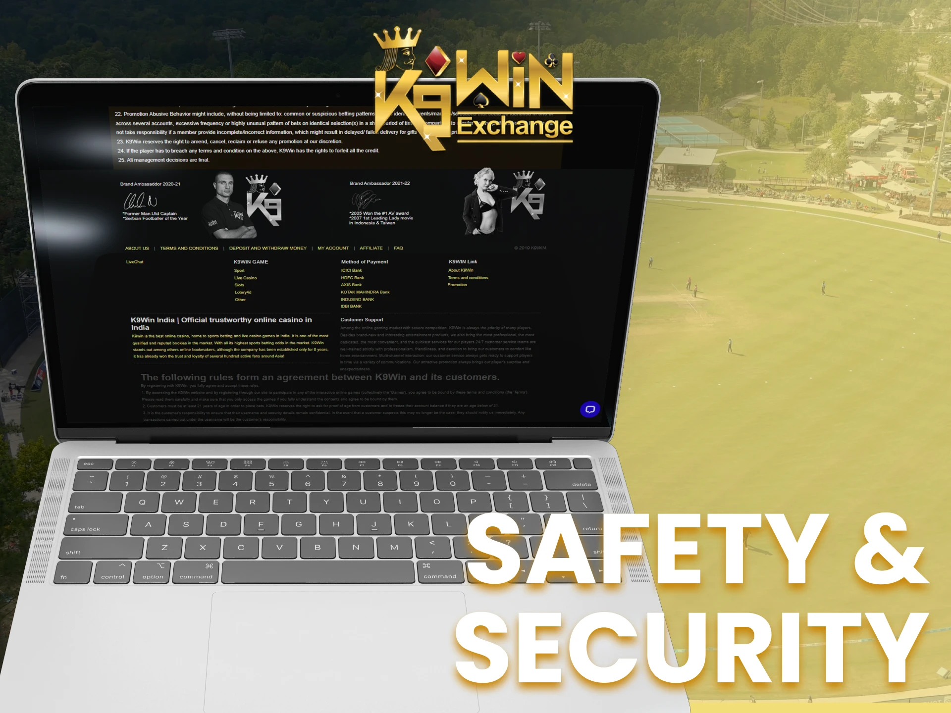 K9Win protects all your personal data.