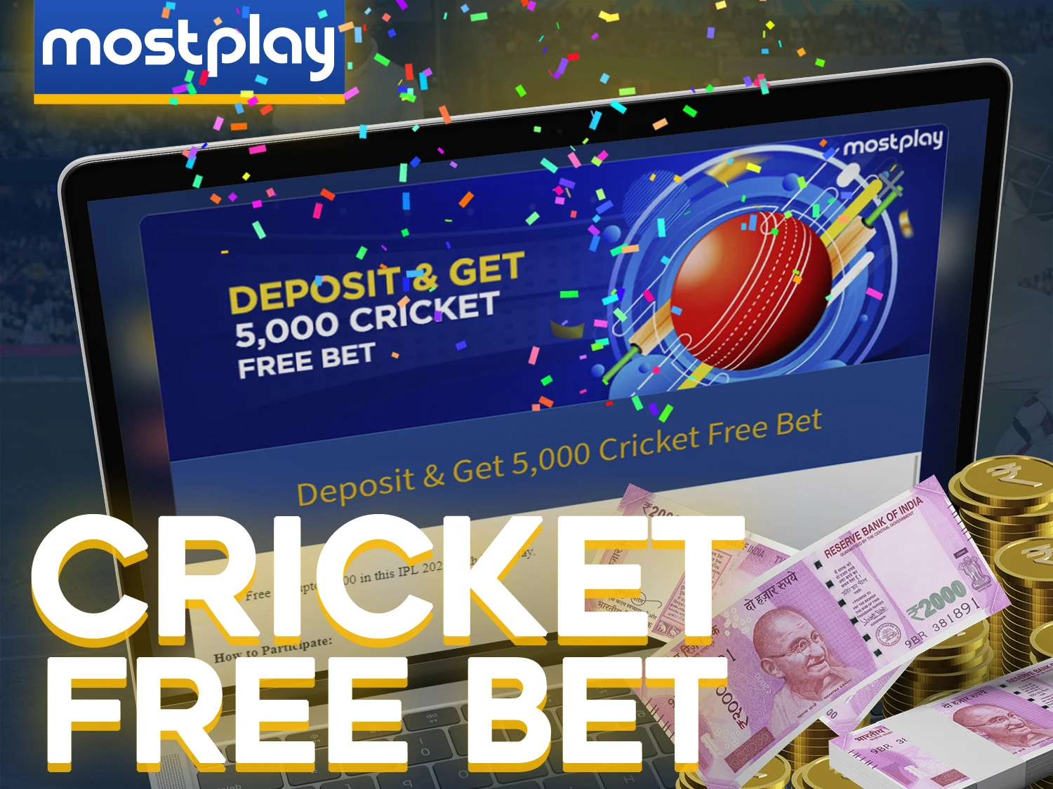Save your bet with the Mostplay free bet bonus.