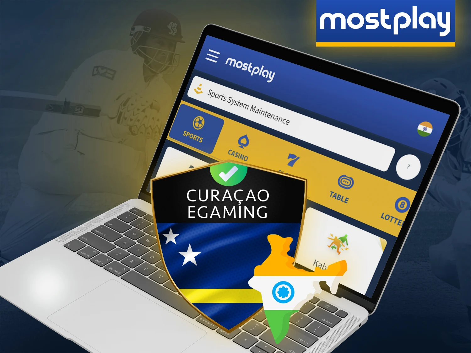 Mostplay betting company is legal in India.