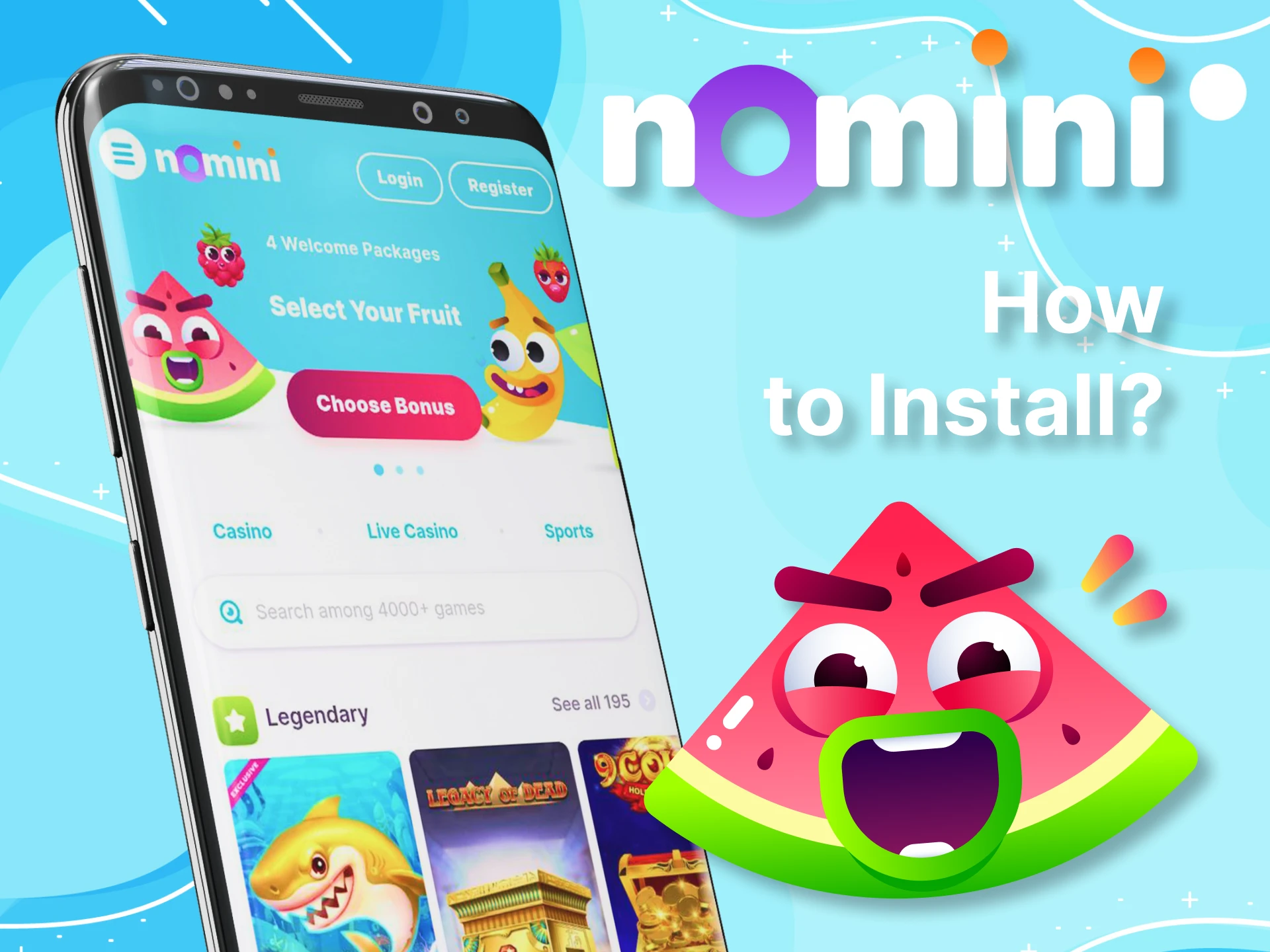With these instructions you can easily install the Nomini app on your phone.