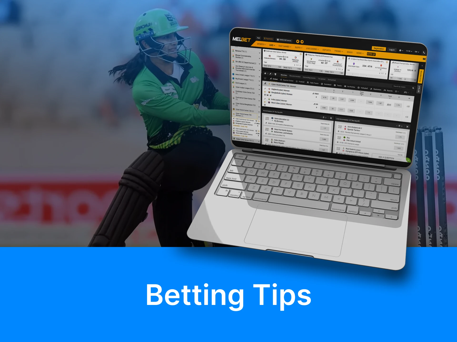 Make your The Hundred bet using special tips.