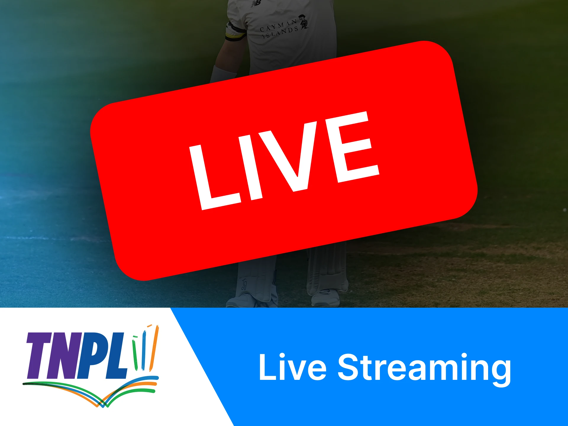 You can follow the TNPL matches and results online.