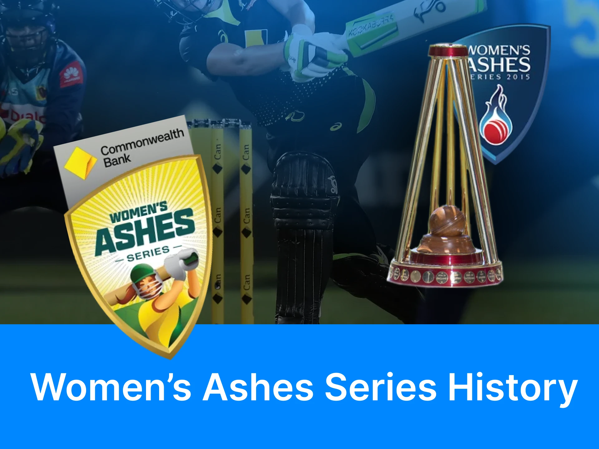 The Women's Ashes Series history started in 1934.
