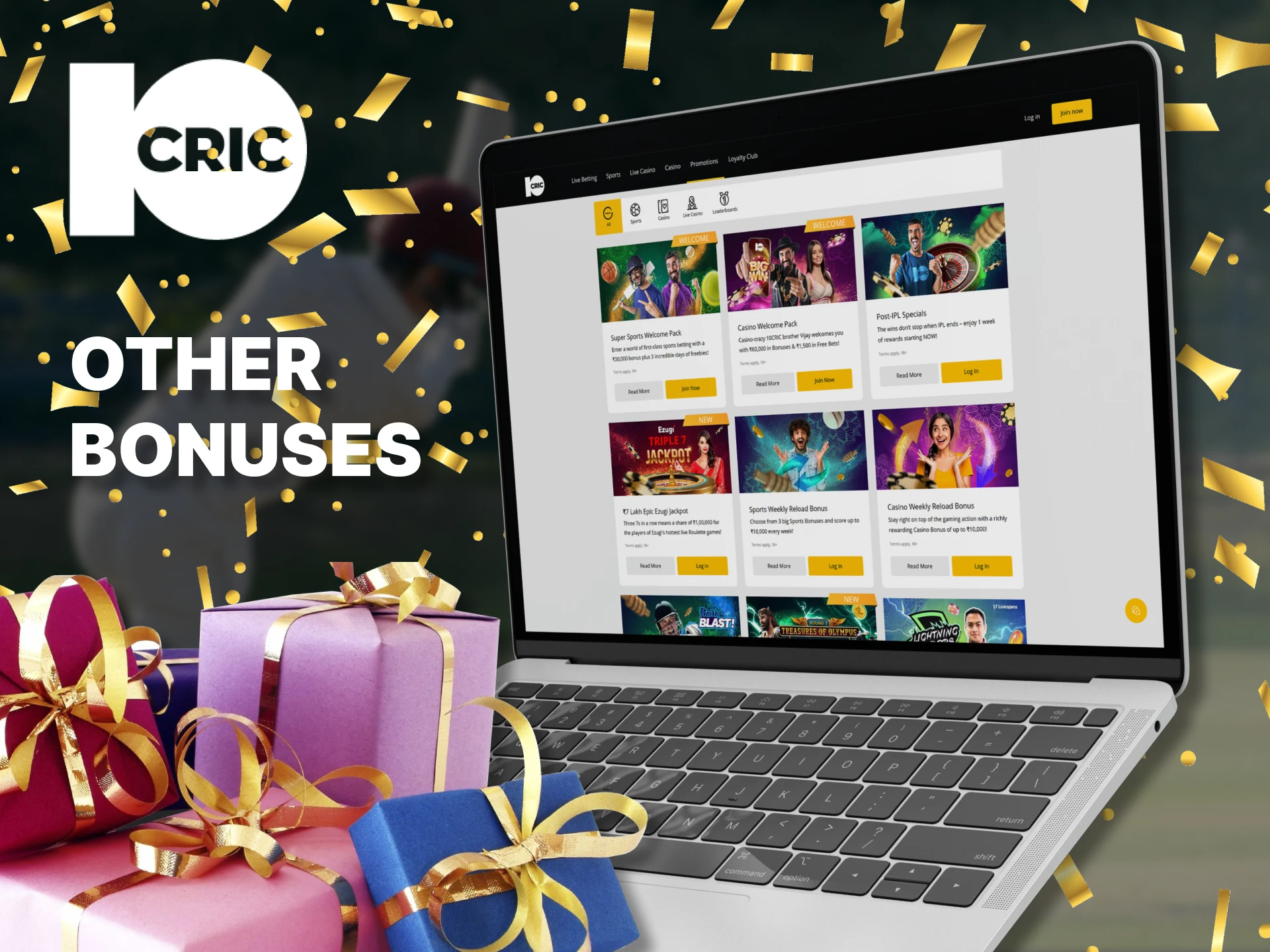 Learn more about other 10cric bonuses.