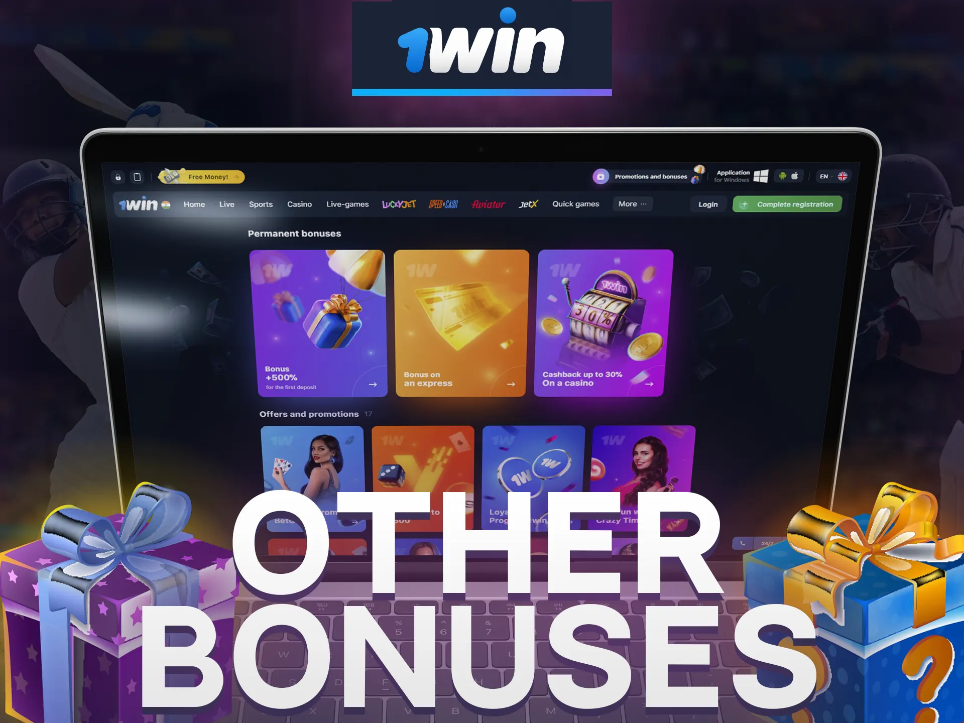 Learn more about other 1Win bonuses.