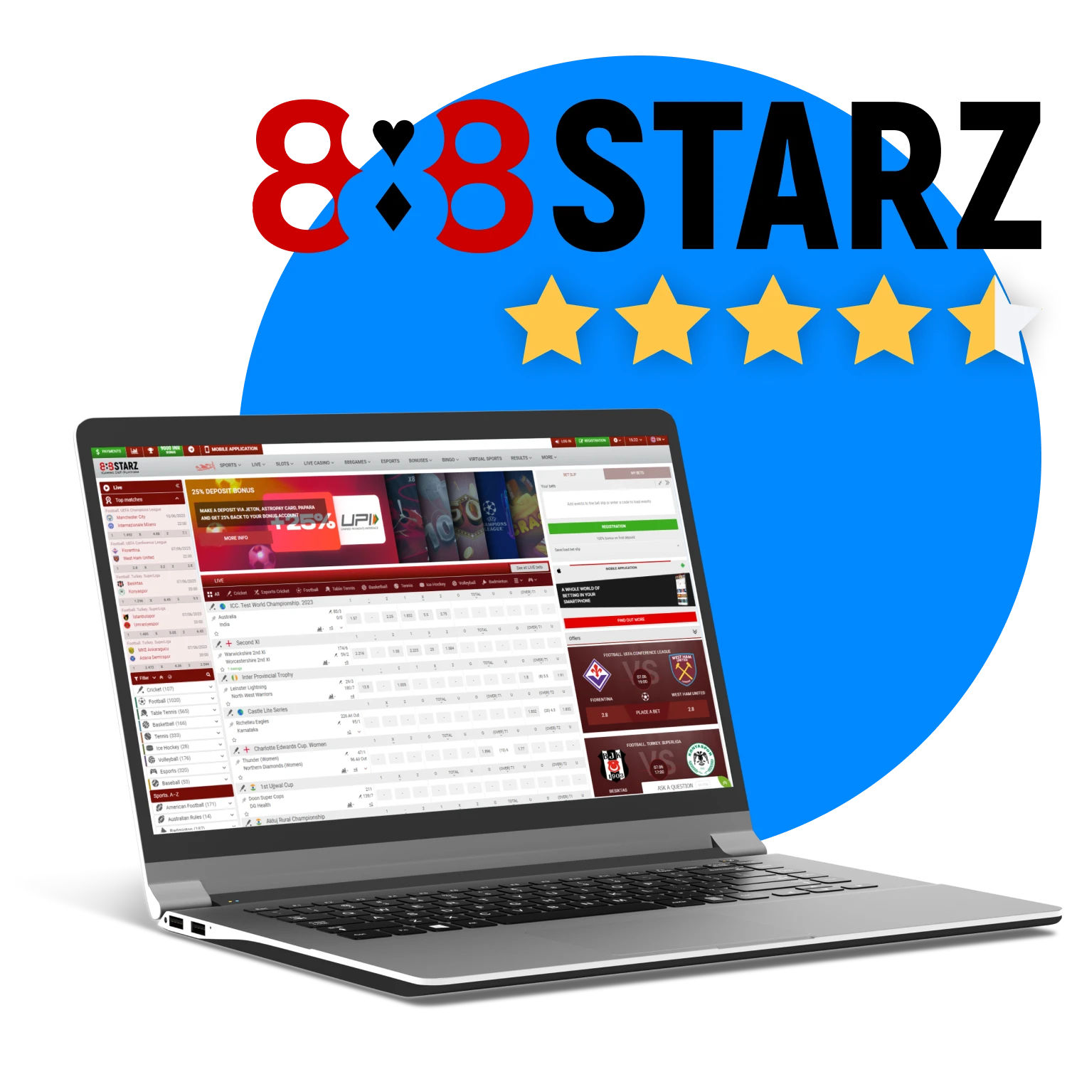 Verified reviews of 888starz in India.