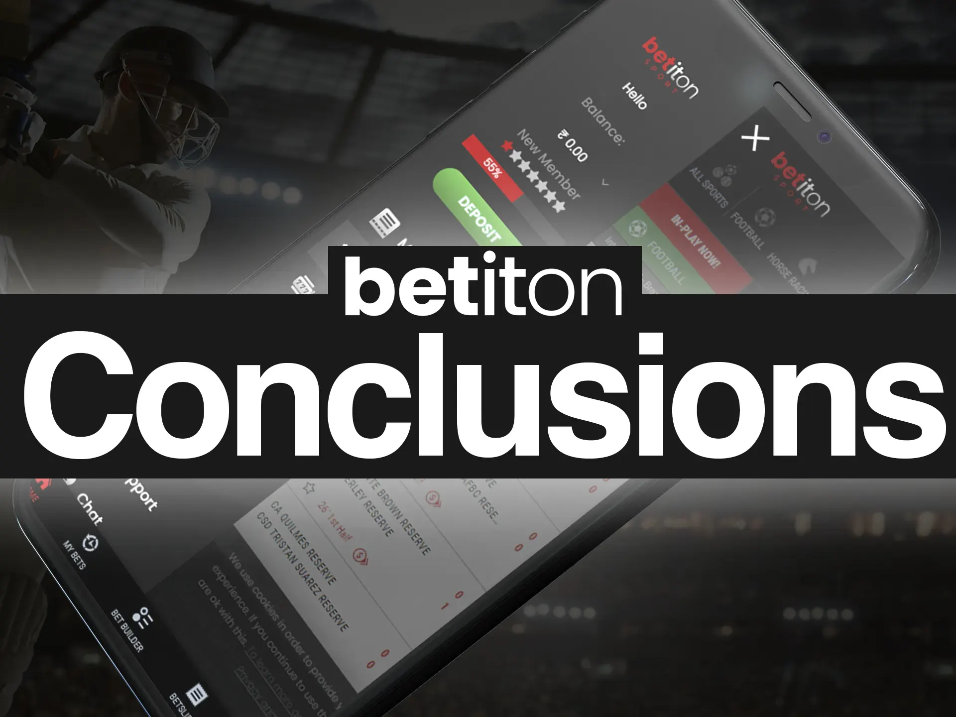 Improve your betting experience with the Betiton app.