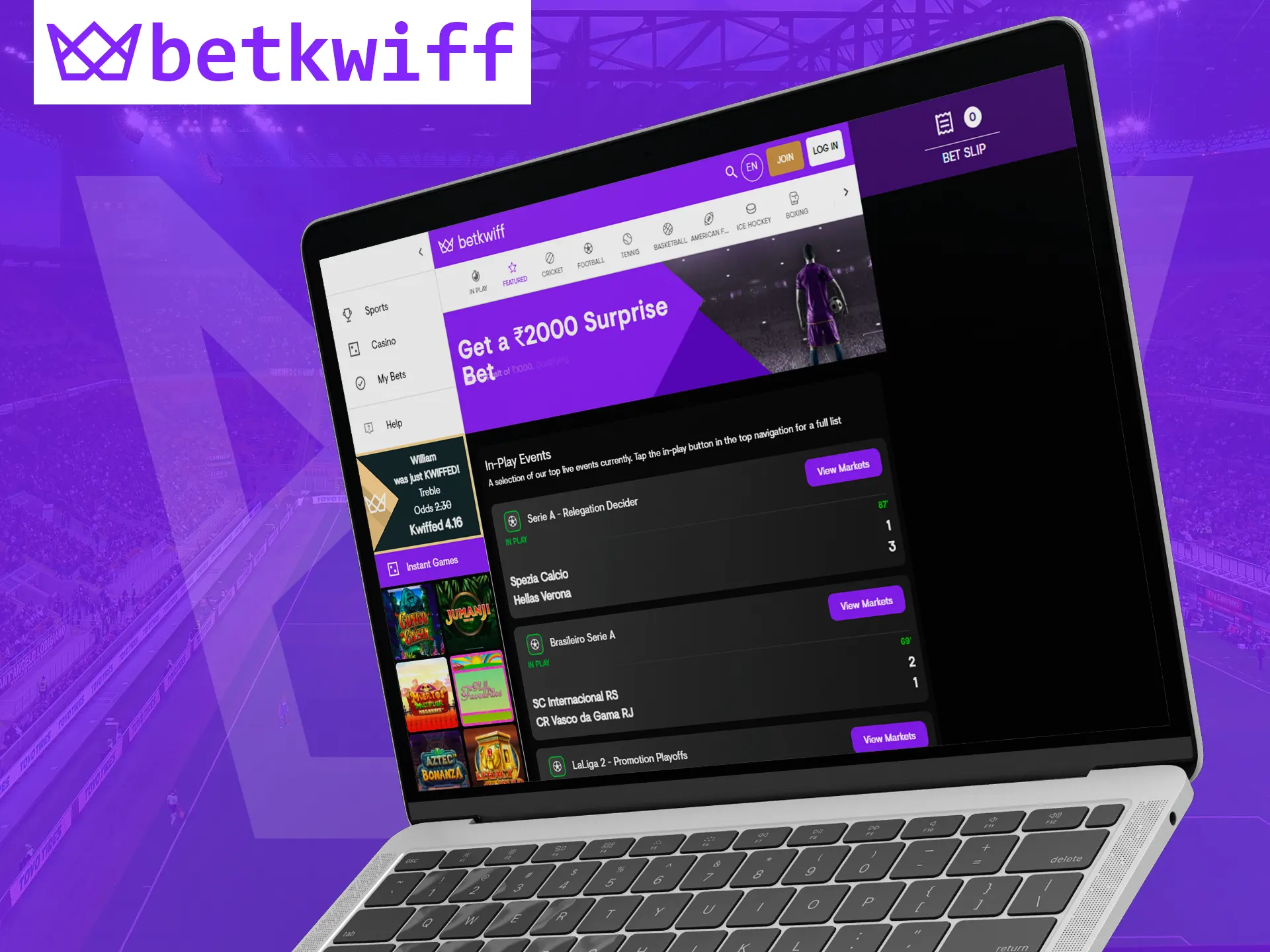 Visit the official Betkwiff website.