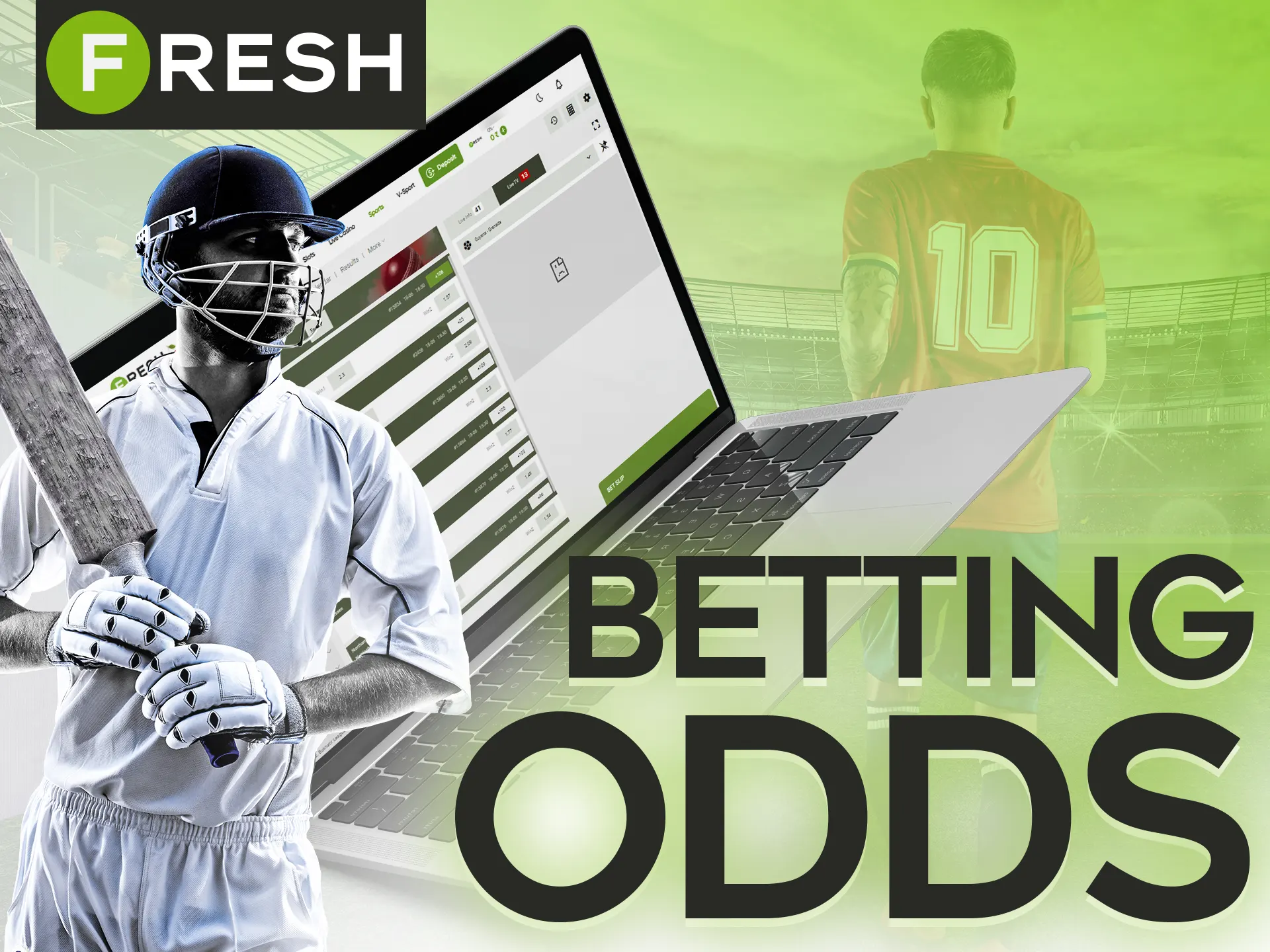 Calculate odds before making a new bet at the Fresh Casino.
