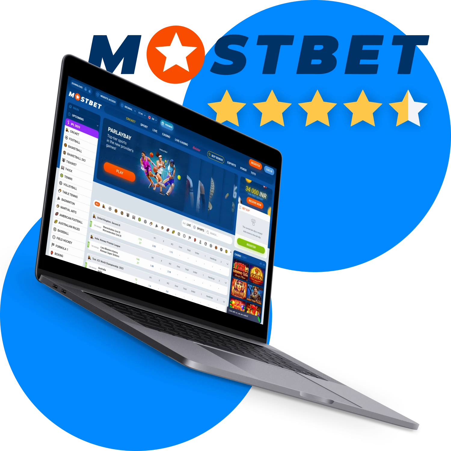 Verified reviews of Mostbet in India.