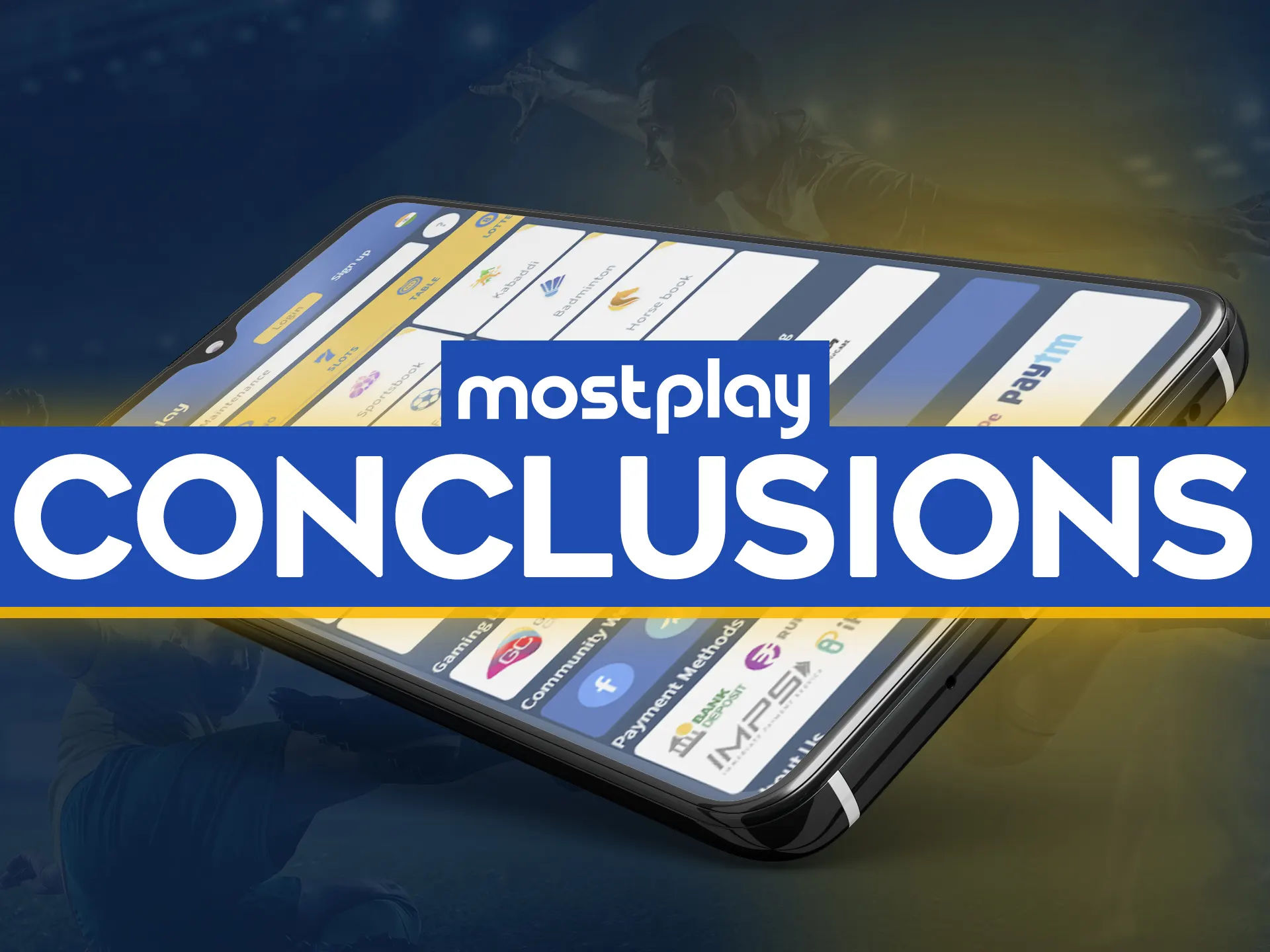 Install the Mostplay app for improving your betting skills.