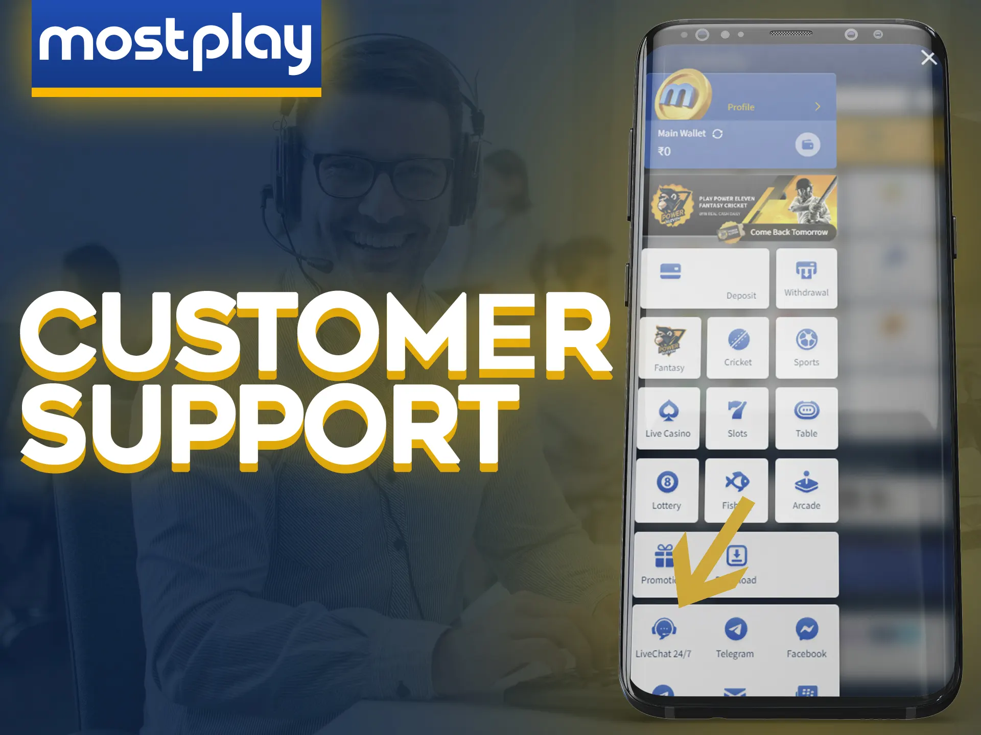 Ask the Mostplay support for help if you struggle with something.