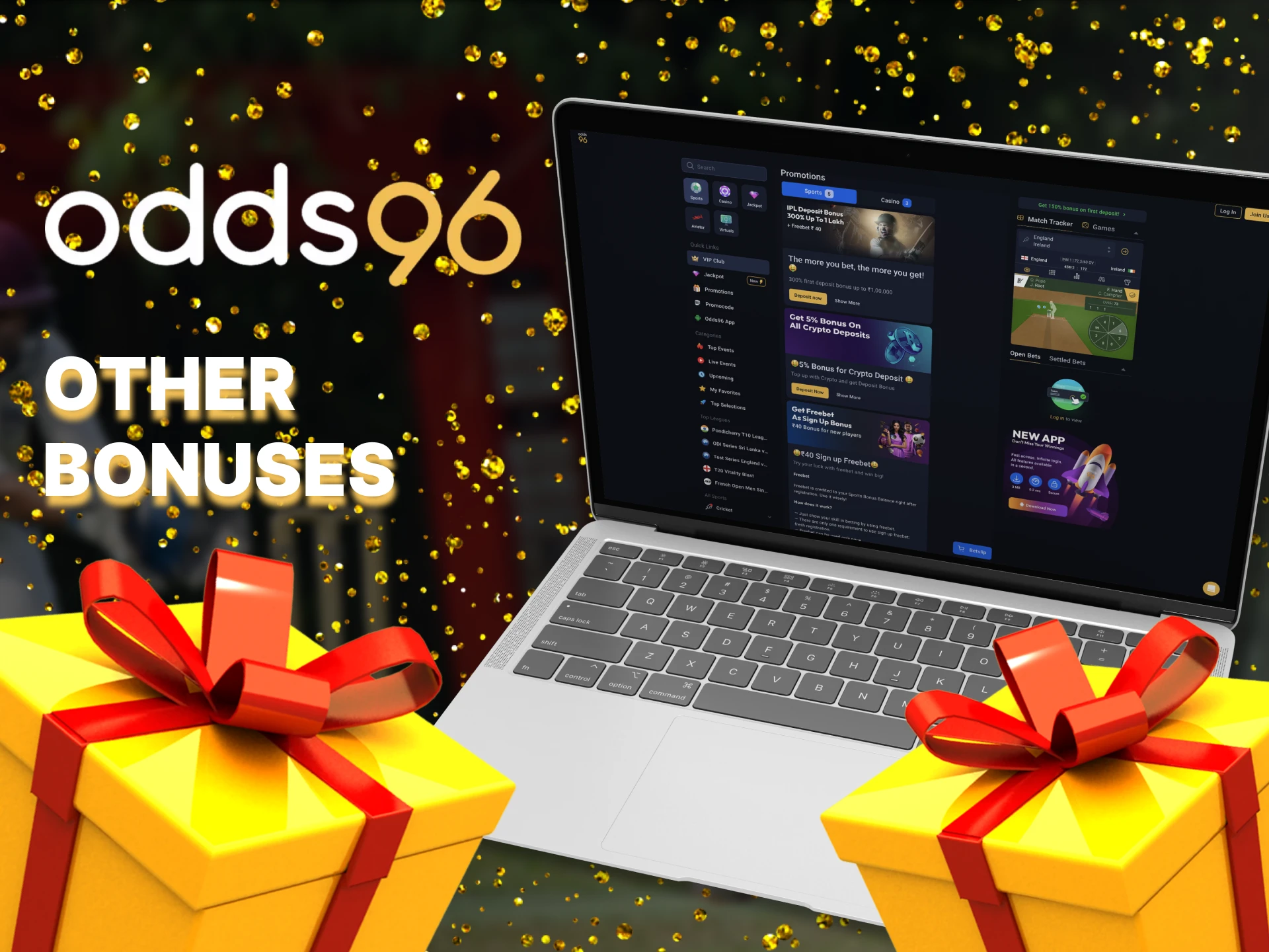 Learn more about other Odds96 bonuses.