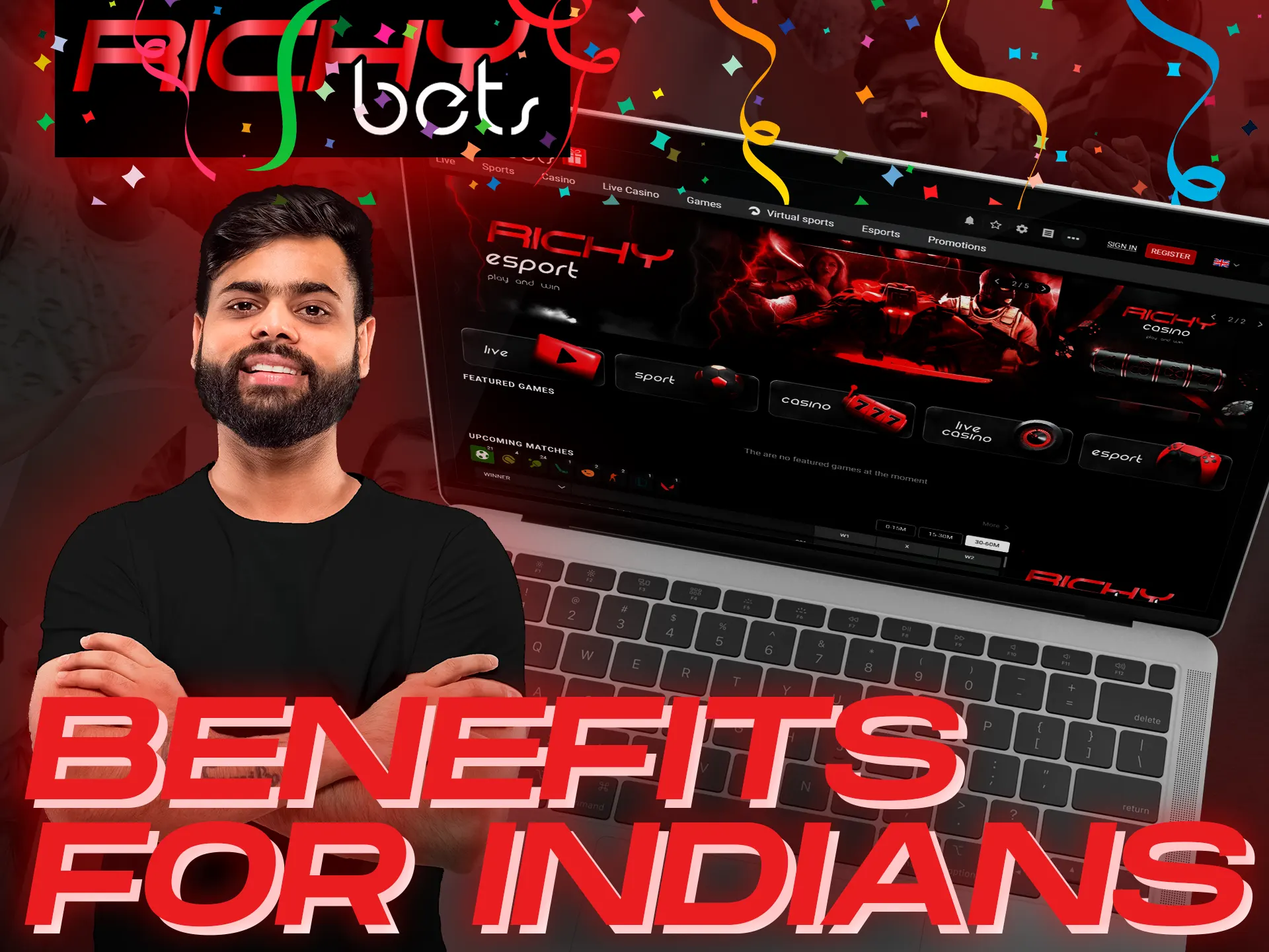 Get an additional bonus if you bet from India.